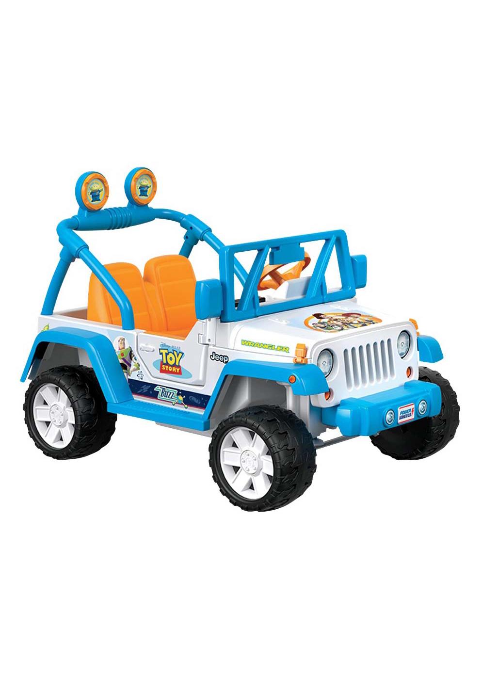 Power Wheels Disney Pixar Toy Story Jeep Wrangler Shop Ride-on