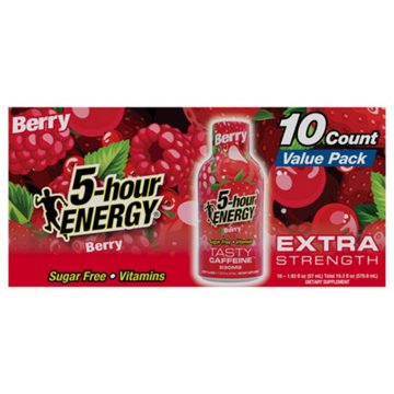 5-hour ENERGY Extra Strength Energy Shots - Berry