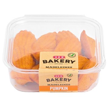 H-E-B Bakery Pumpkin Madeleine Cookies, 8.4 oz
