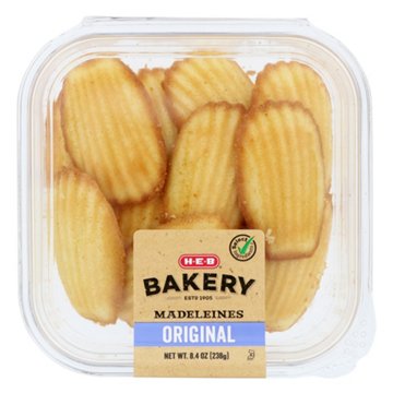 H-E-B Bakery Original Madeleine Cookies, 8.4 oz