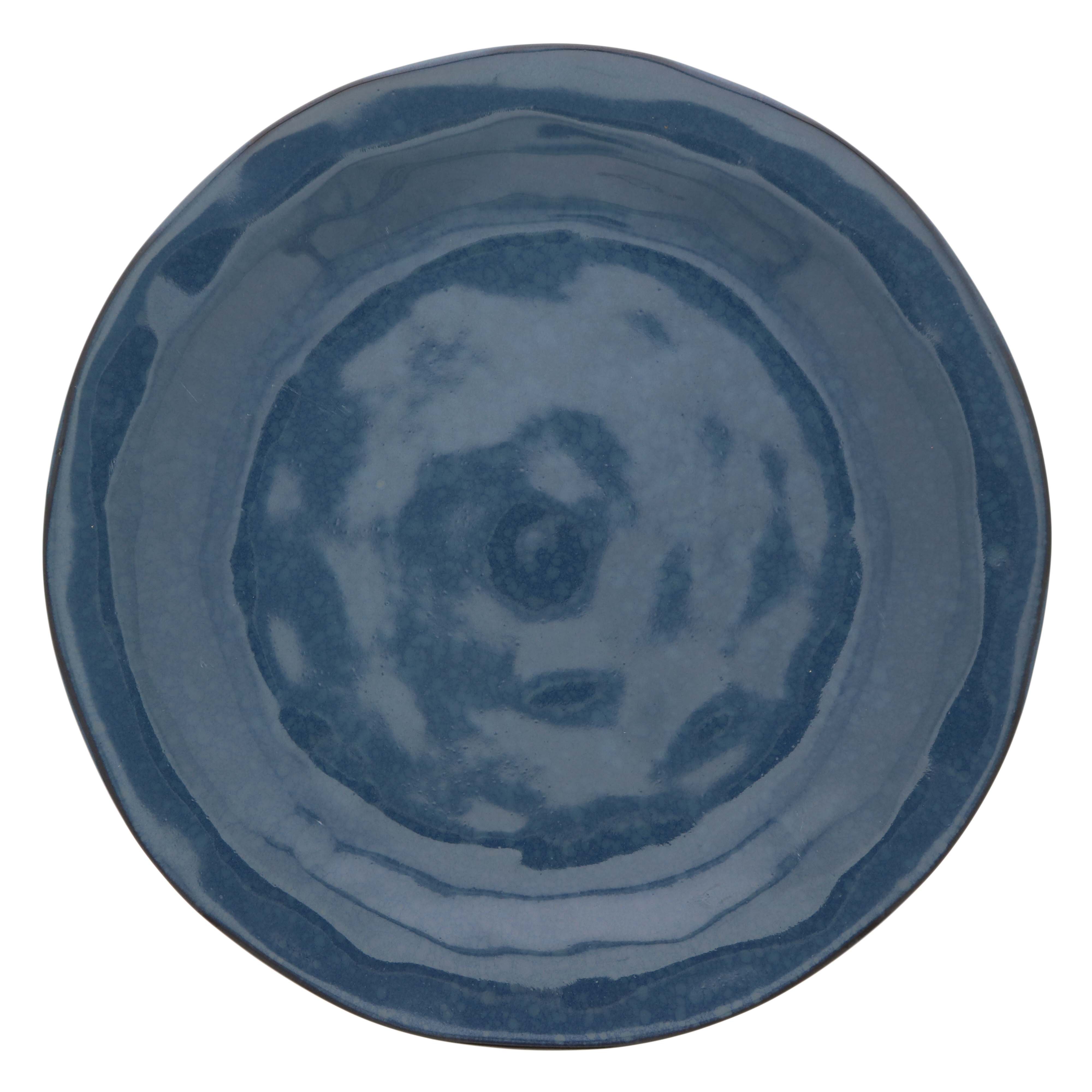 Haven & Key Blue Stoneware Dinner Plate Shop Plates at HEB
