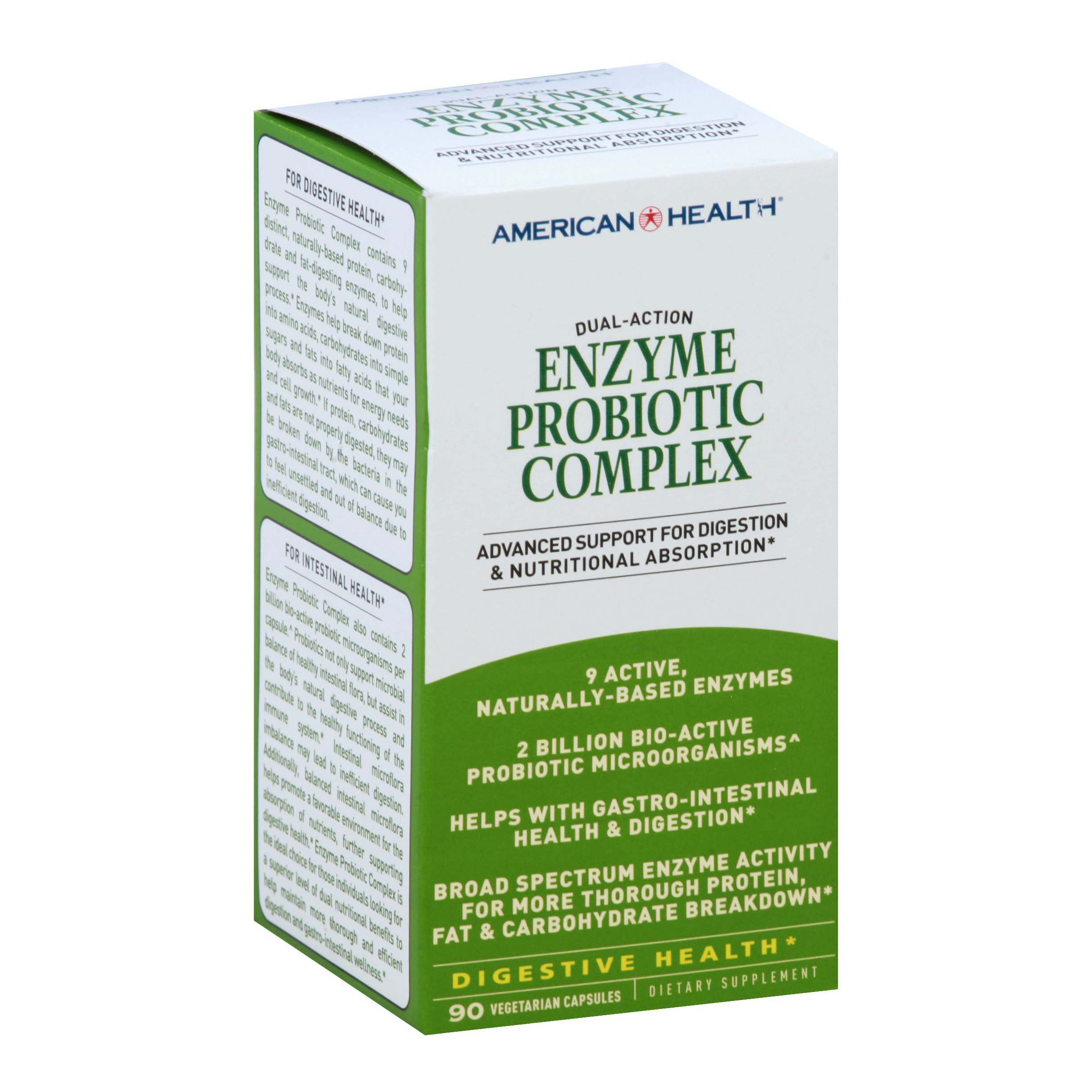 American Health Enzyme Probiotic Complex Vegetarian Capsules Shop