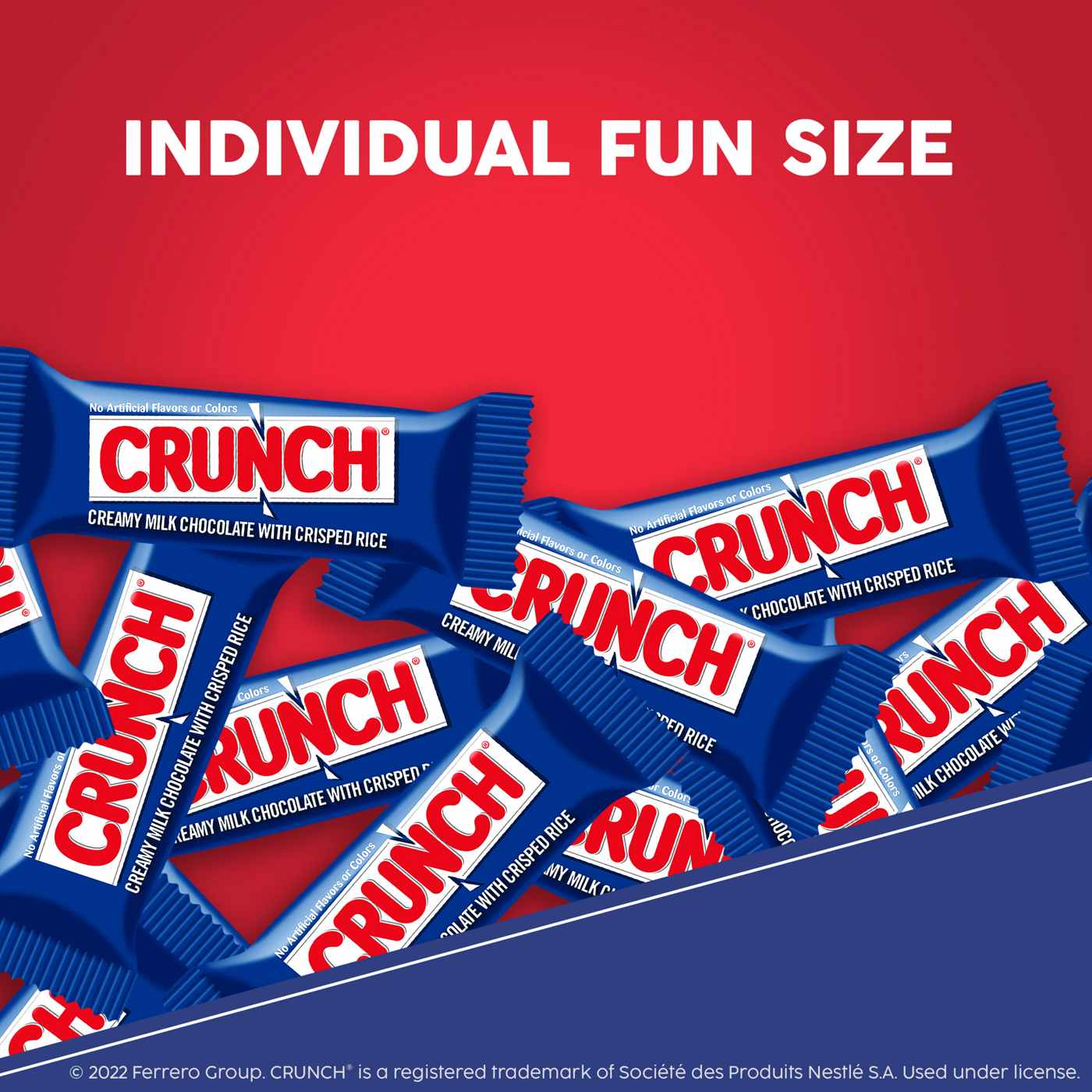 Crunch Milk Chocolate Fun Size Candy Bars; image 8 of 9