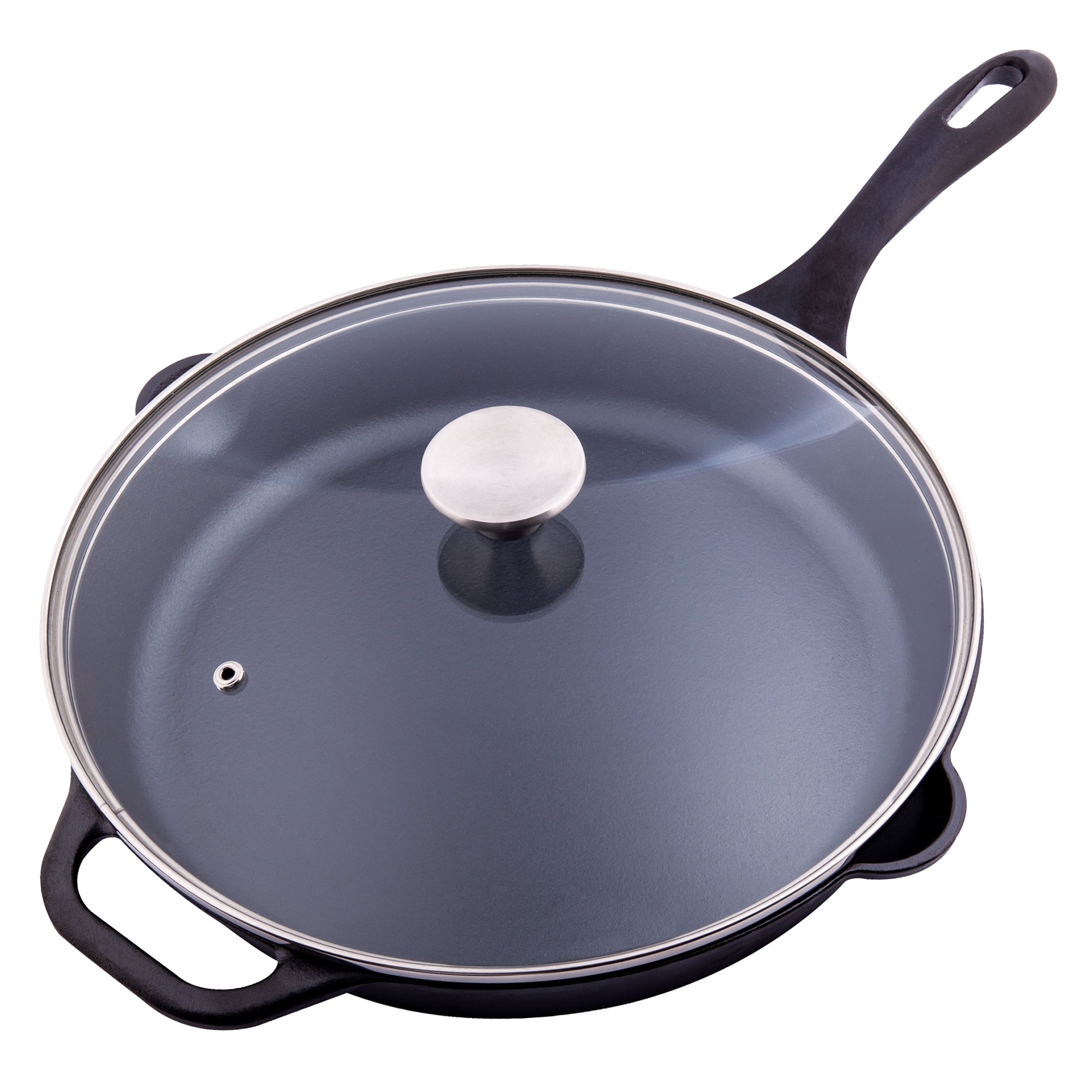 12 inch skillet with lid