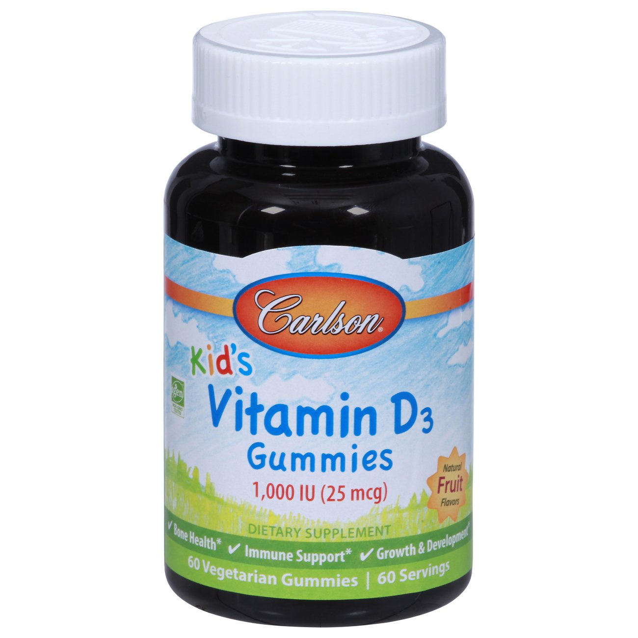 Carlson Kids Vitamin D3 Gummies, 60 ct