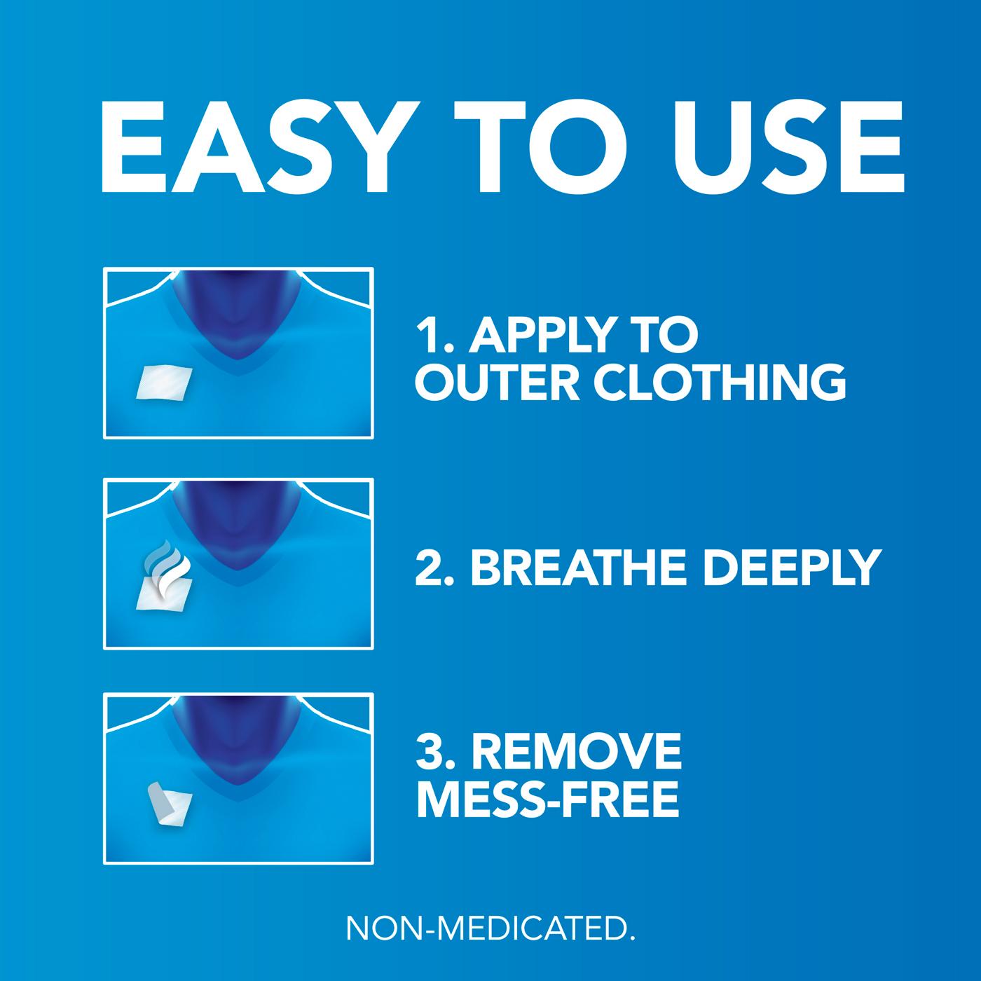 Vicks VapoPatch, Wearable Aroma Patch, Soothing & Comforting Non-Medicated Vicks Vapors; image 5 of 9