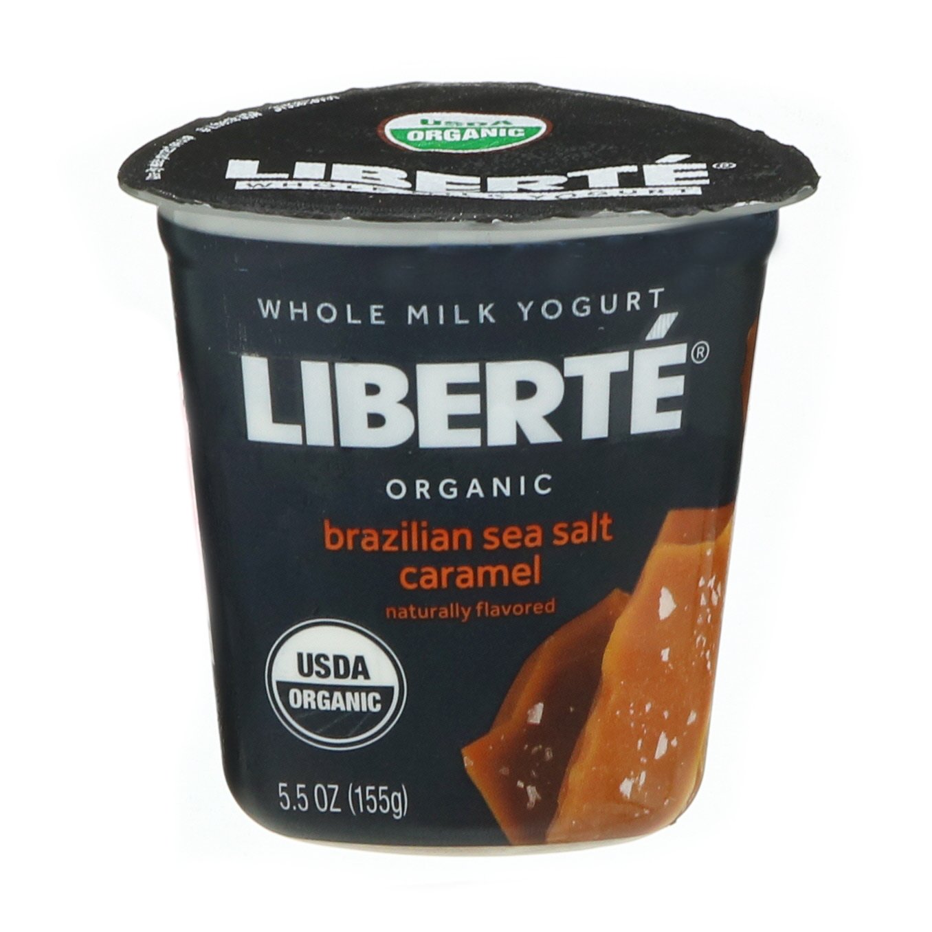 Liberte Organic Brazilian Sea Salt Caramel Yogurt Shop Yogurt At