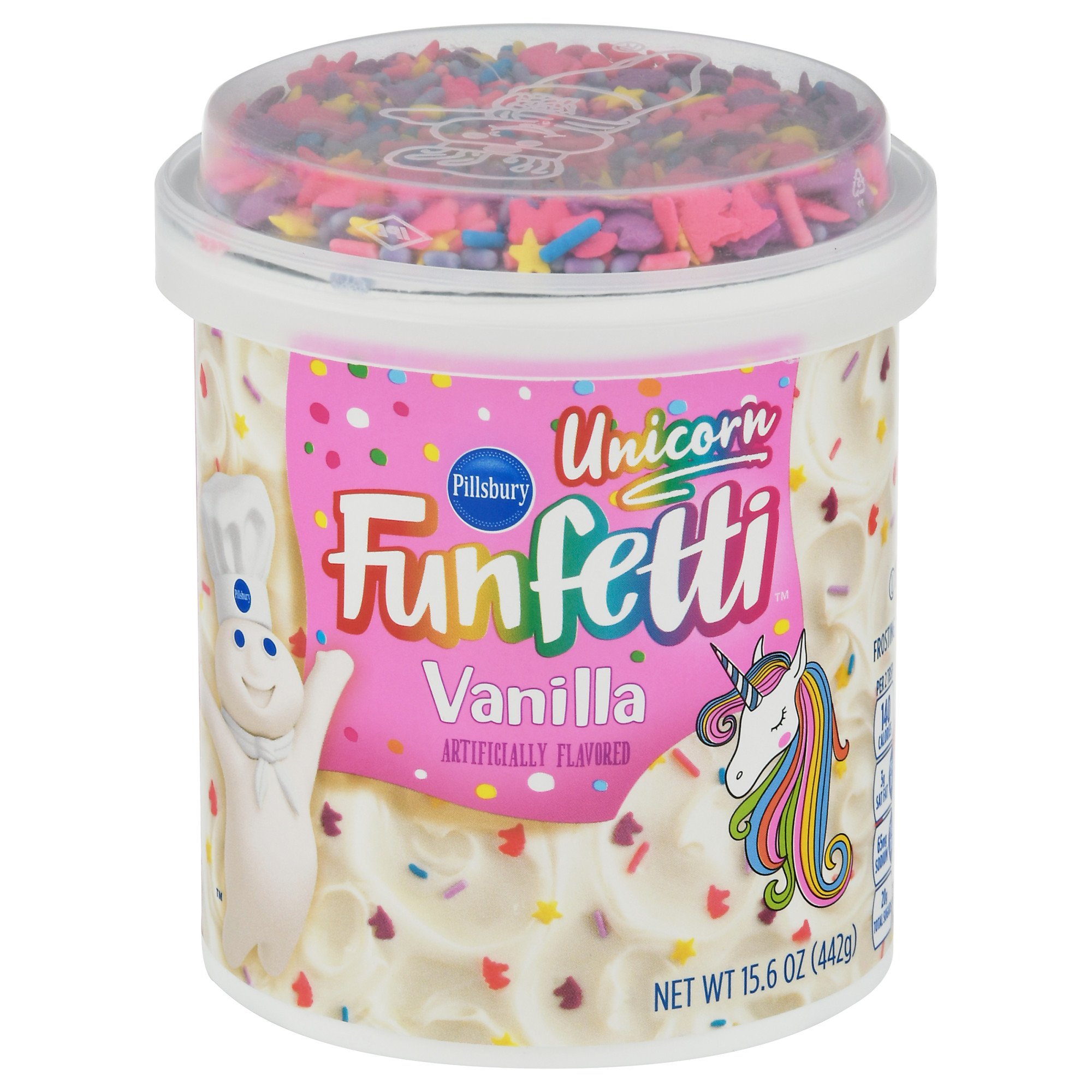 Pillsbury Unicorn Funfetti Vanilla Frosting Shop Icing & Decorations