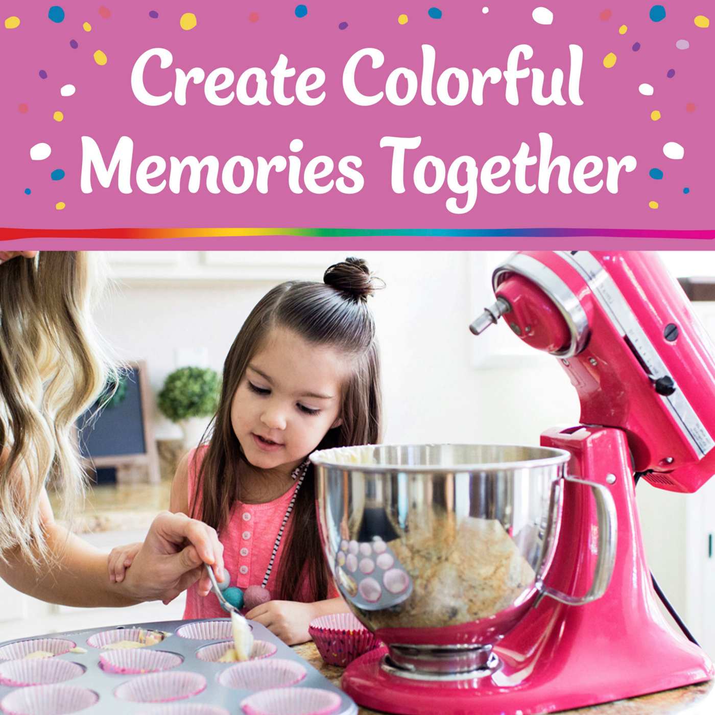 Pillsbury Funfetti Strawberry Cake Mix with Candy Bits; image 7 of 9