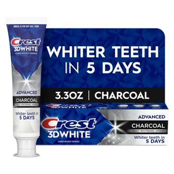 Crest 3D White Whitening Toothpaste - Charcoal