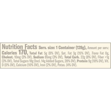 Chobani Flip Low-Fat Boston Cream Pie Greek Yogurt 