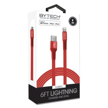 Bytech Flat Fabric MFI Cable