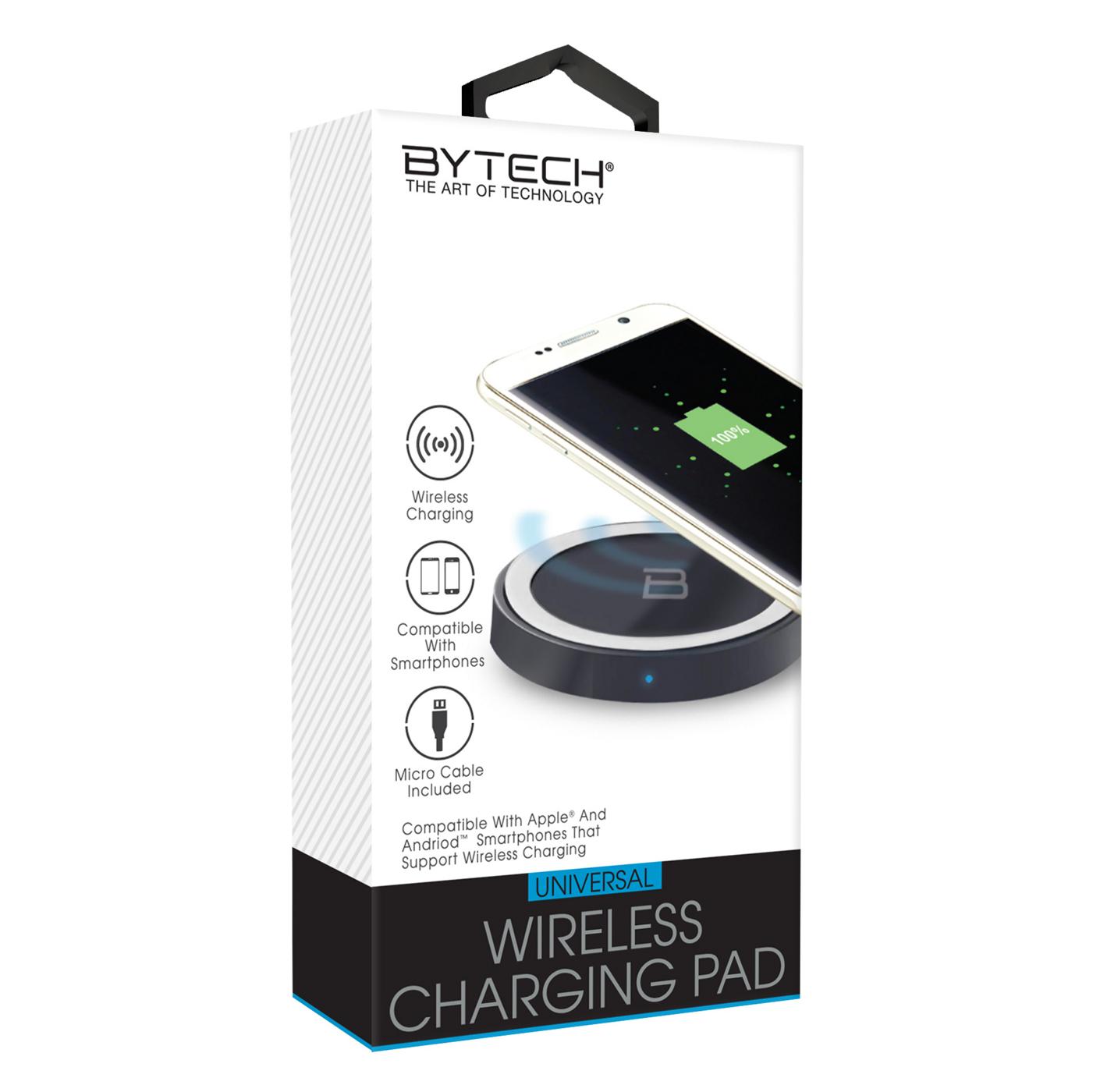 Bytech Universal Wireless Charging Pad - Black; image 1 of 2