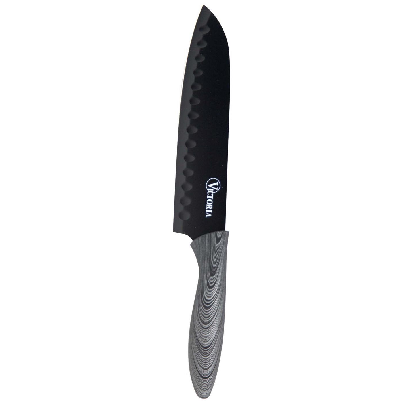 Victoria Ashwood Stainless Steel Santoku Knife; image 1 of 3