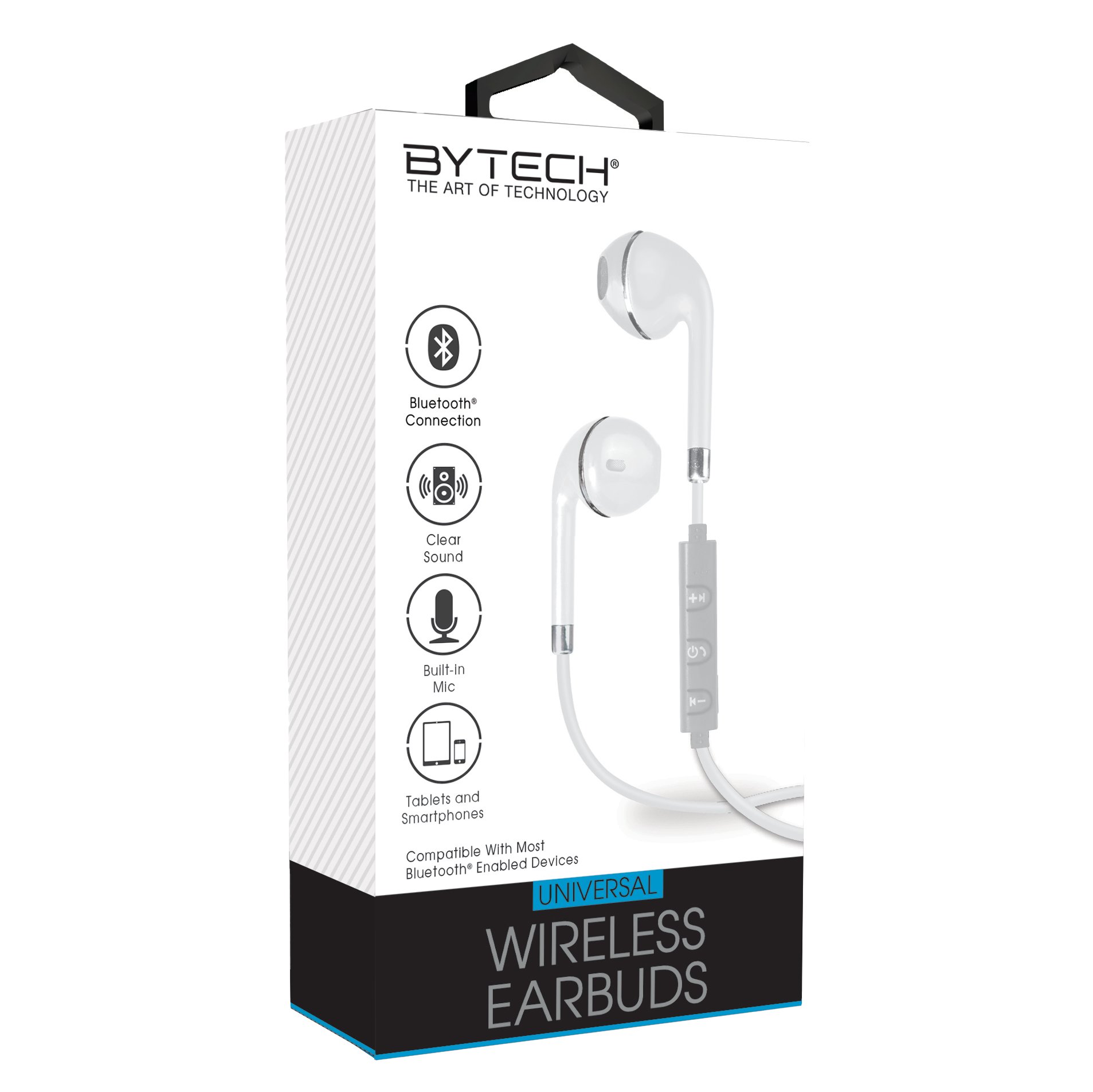 Biconic Orbit True Wireless Earbuds White Shop Headphones At H E B 4994