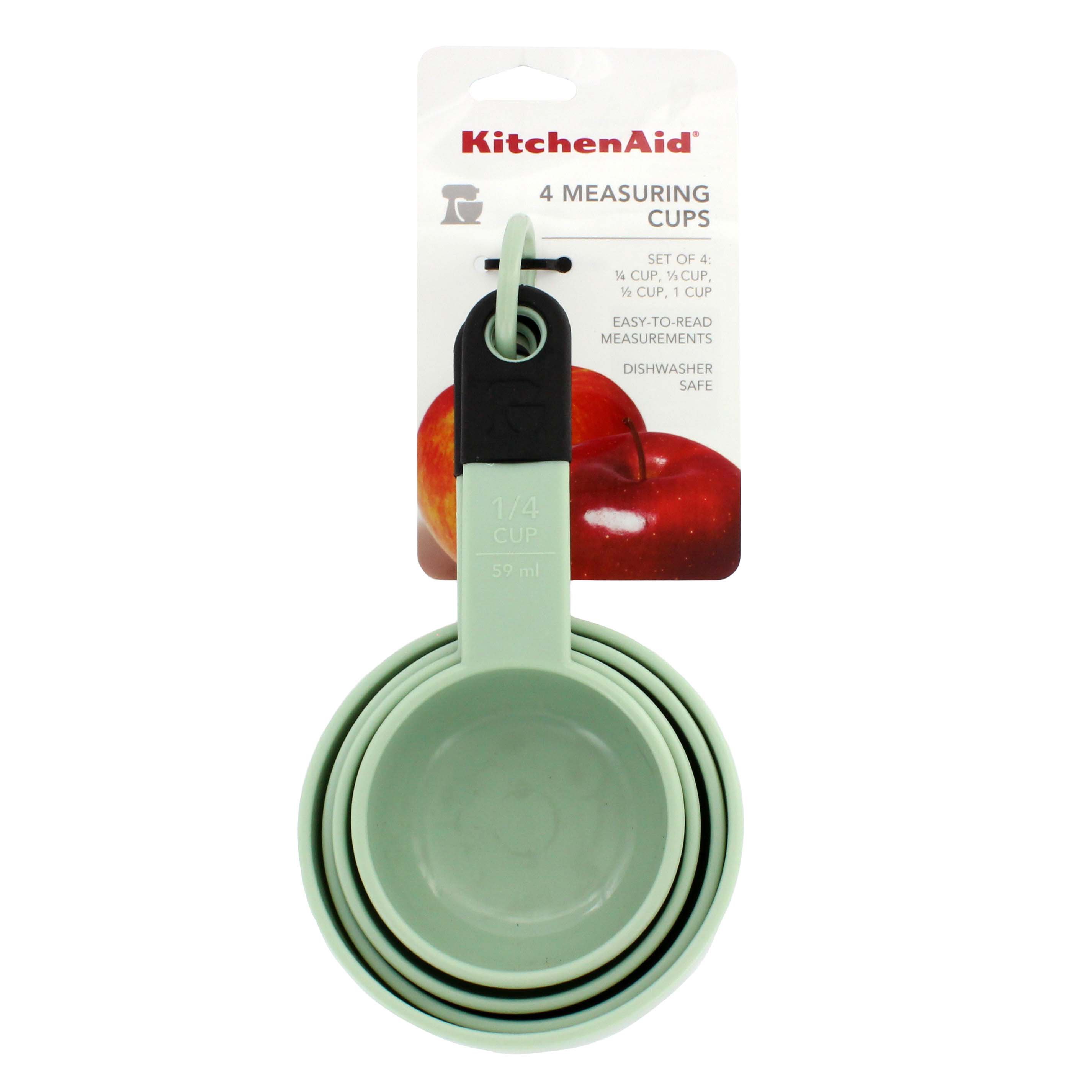 Kitchen Aid Pistachio 4 Measuring Cups Shop Utensils & Gadgets at HEB