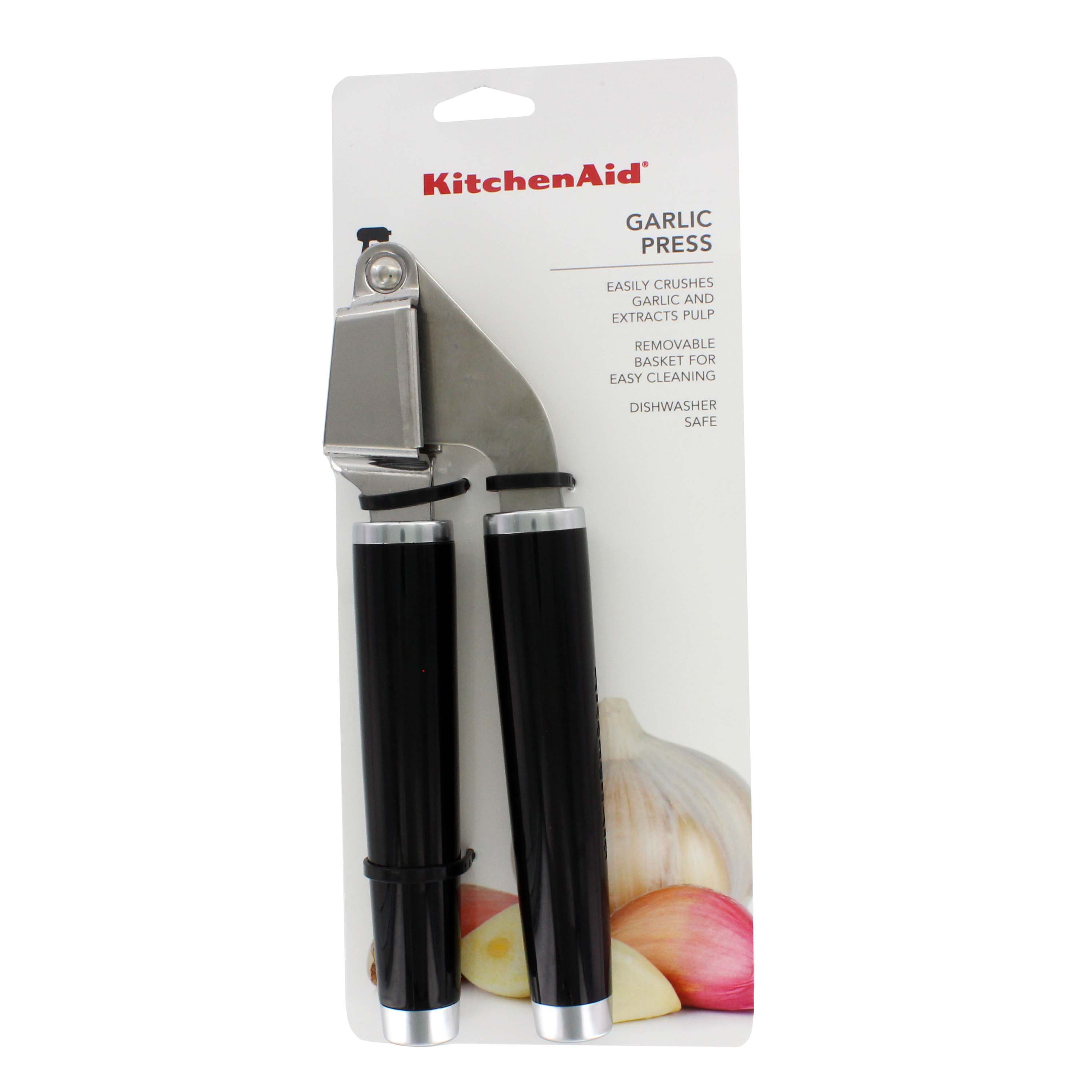 Kitchen Aid Black Classic Garlic Press - Shop Utensils & Gadgets at H-E-B