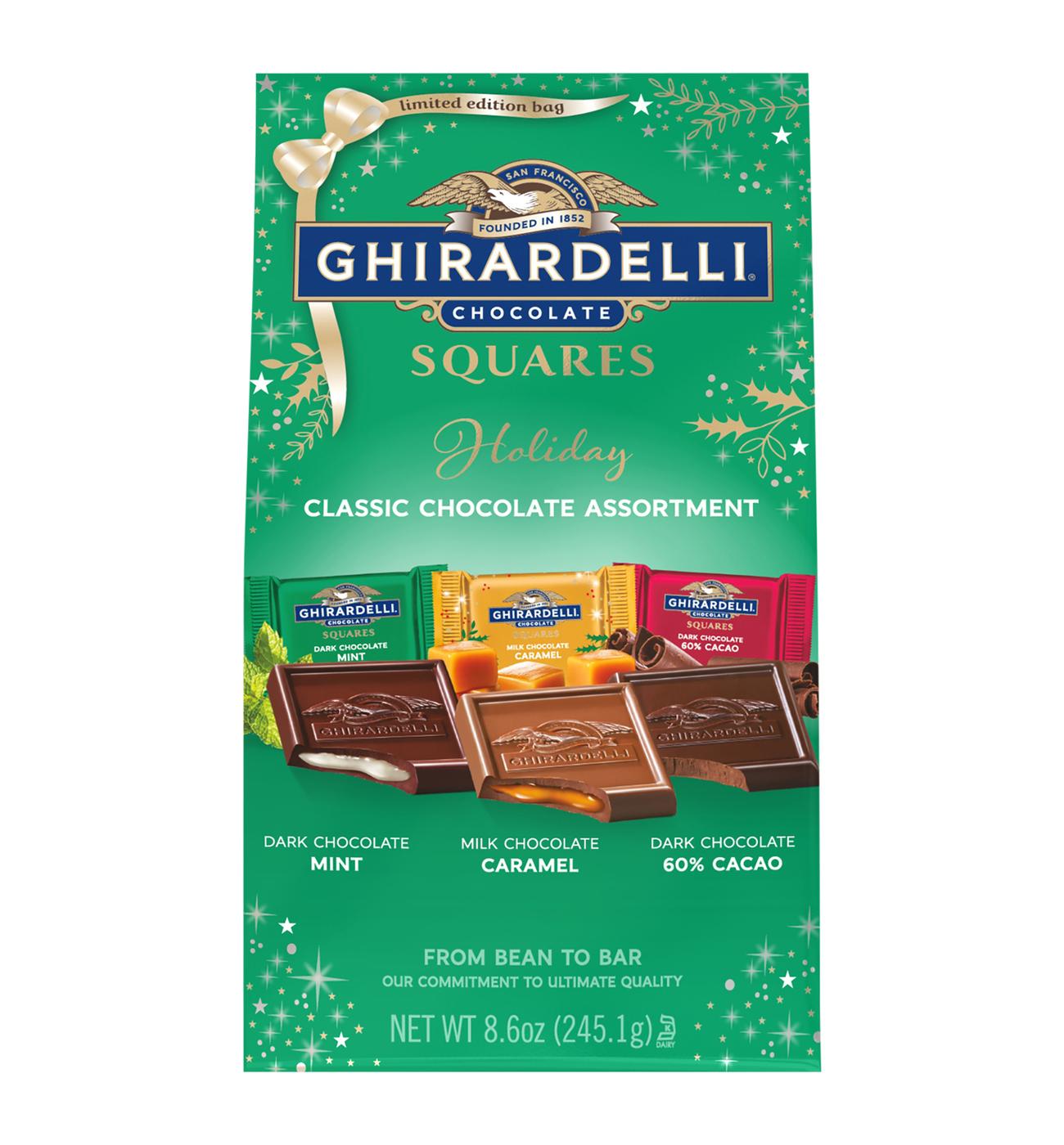 Ghirardelli Classic Chocolate Assortment Holiday Squares; image 1 of 5