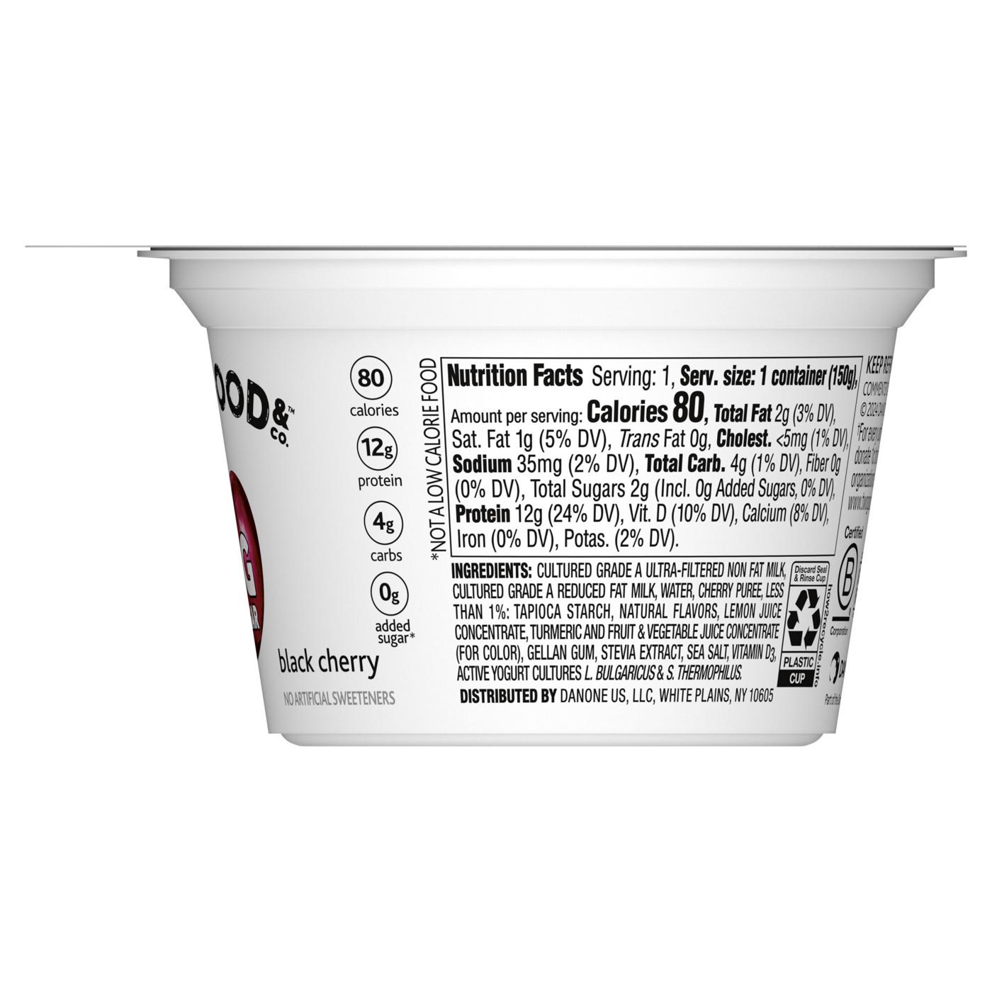 Too Good & Co. Cherry Flavored Lower Sugar Greek Yogurt; image 4 of 9