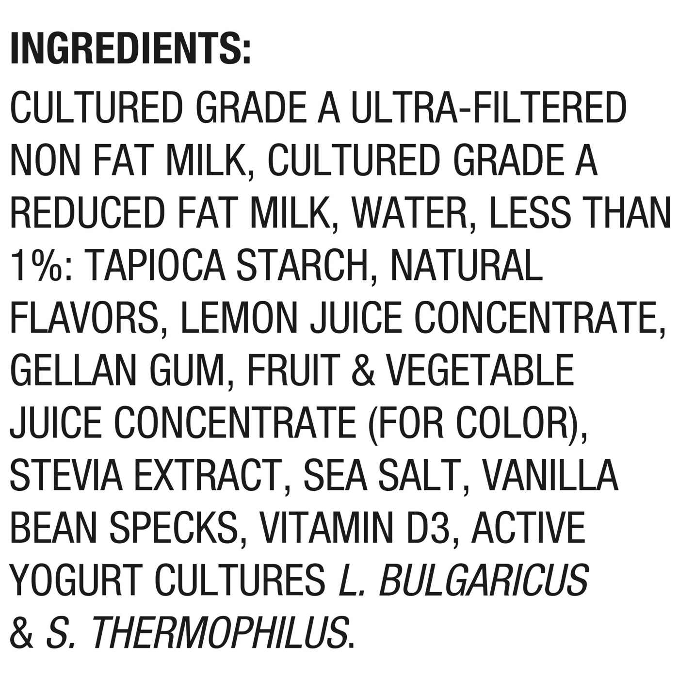 Too Good & Co. Vanilla Flavored Lower Sugar Greek Yogurt; image 7 of 9