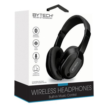 Bytech Wireless Headphones - Black