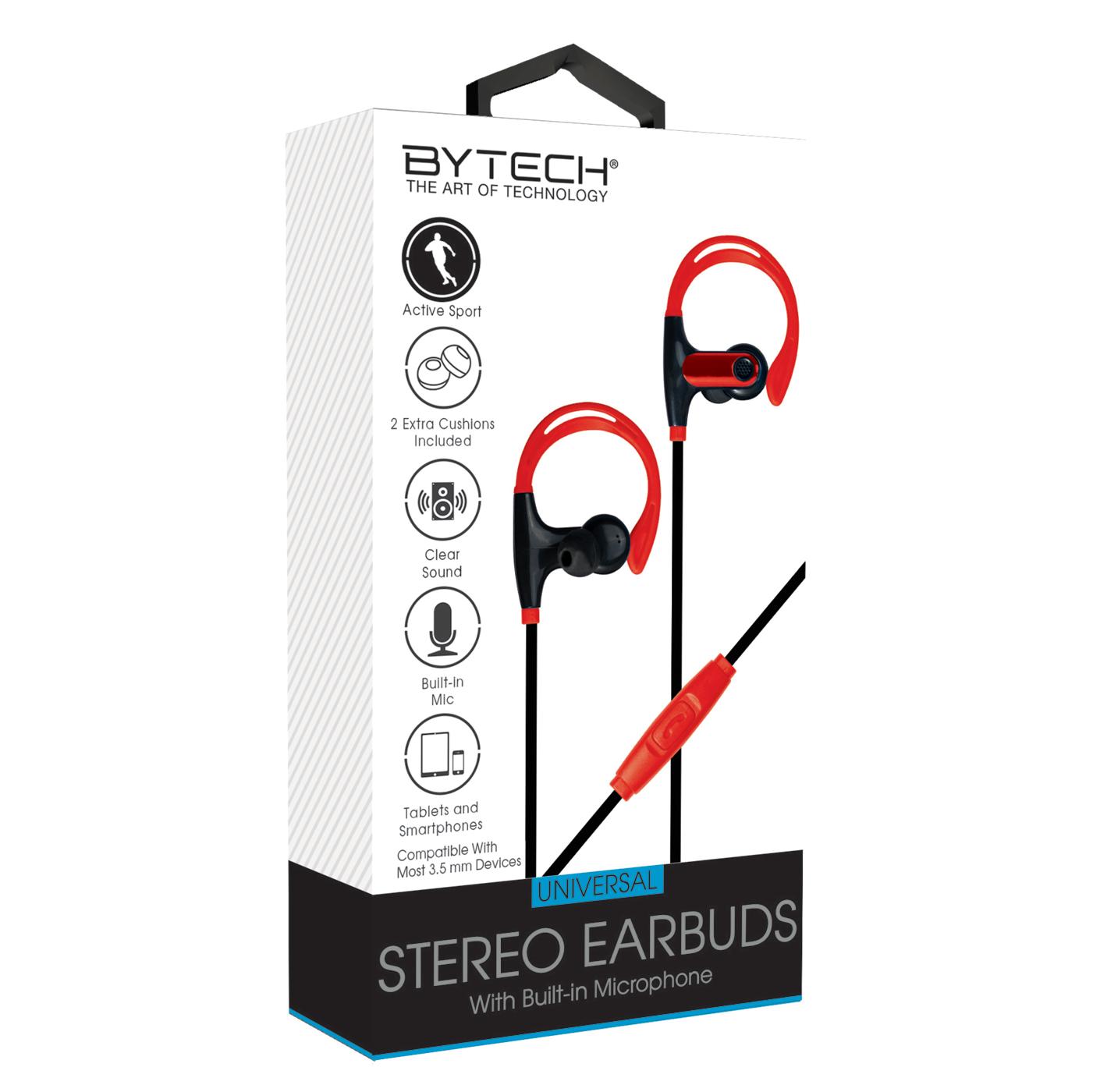 Bytech Sport Earbuds; image 2 of 2