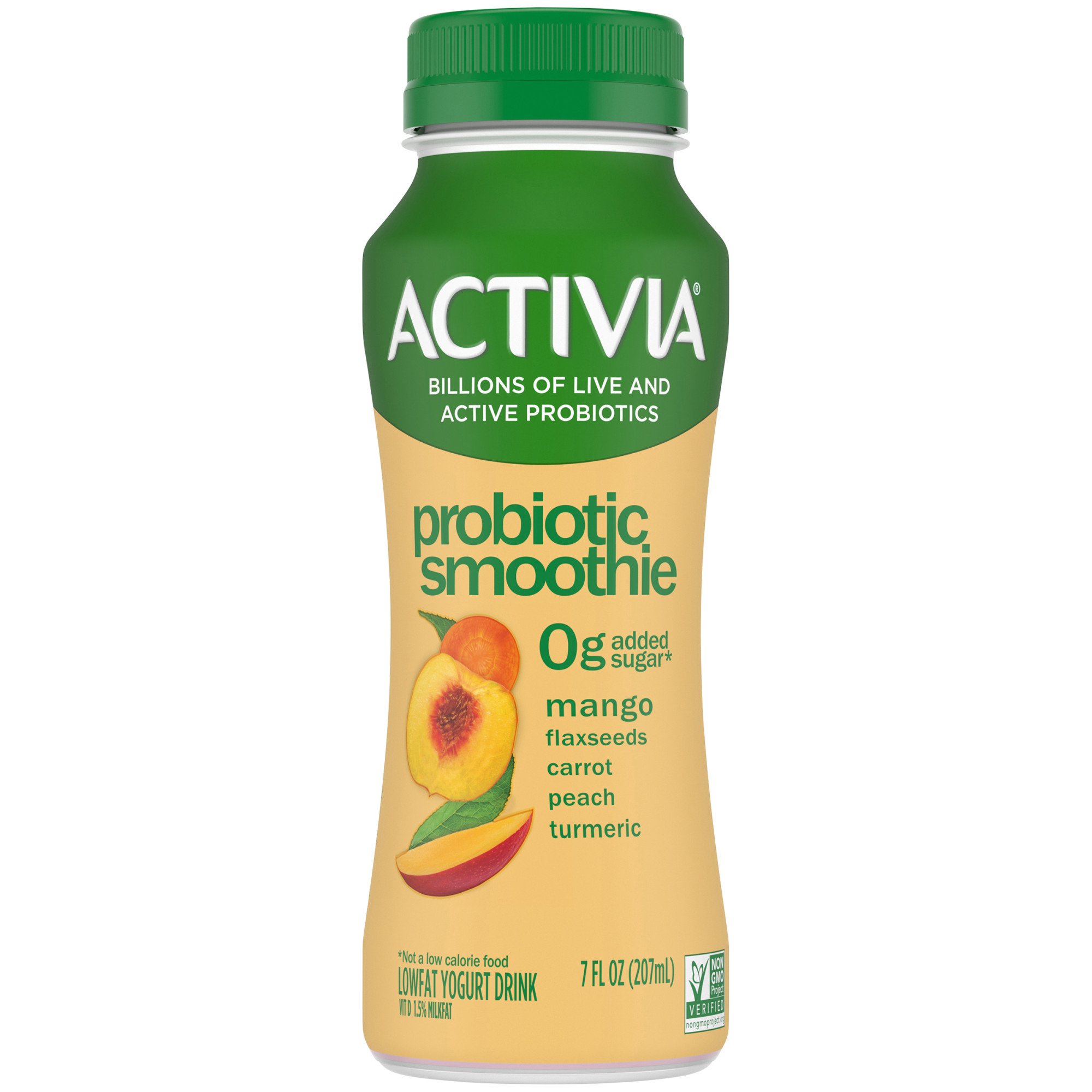 Dannon Activia Mango Peach Carrot Probiotic Smoothie Shop Yogurt at HEB