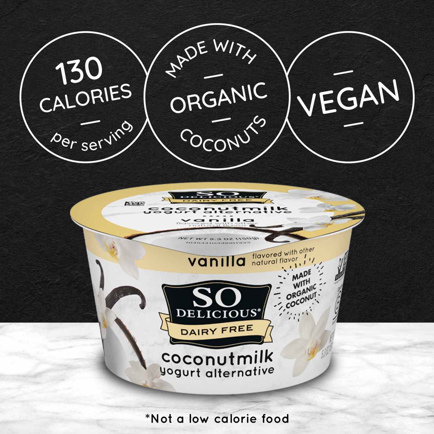 So Delicious Dairy Free  Coconutmilk Yogurt Alternative - Vanilla; image 5 of 9