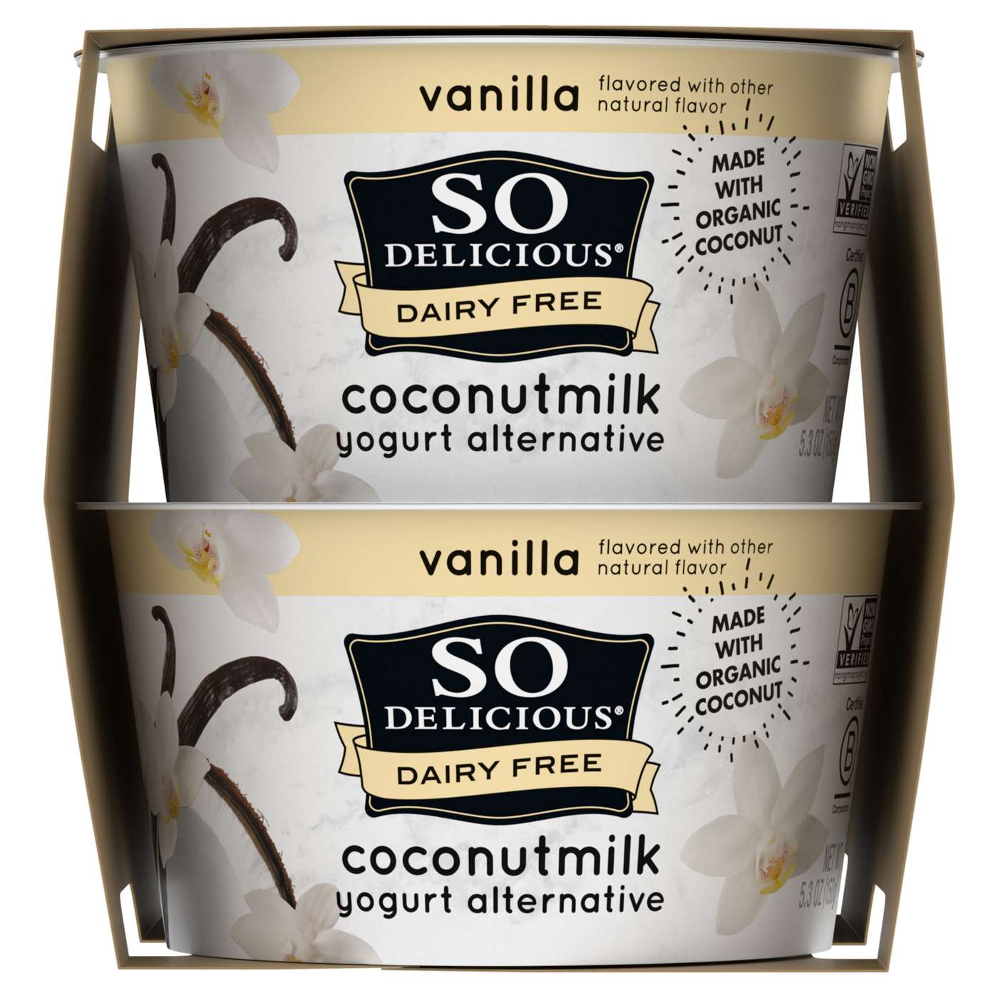 So Delicious Dairy Free  Coconutmilk Yogurt Alternative - Vanilla; image 9 of 9