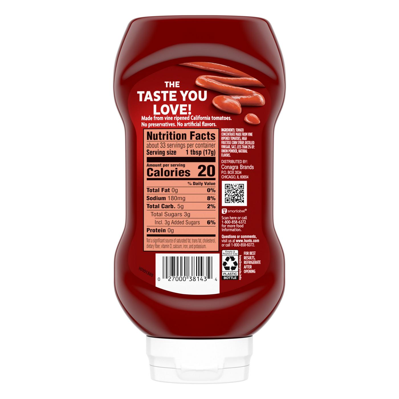 Hunt's Tomato Ketchup; image 6 of 7