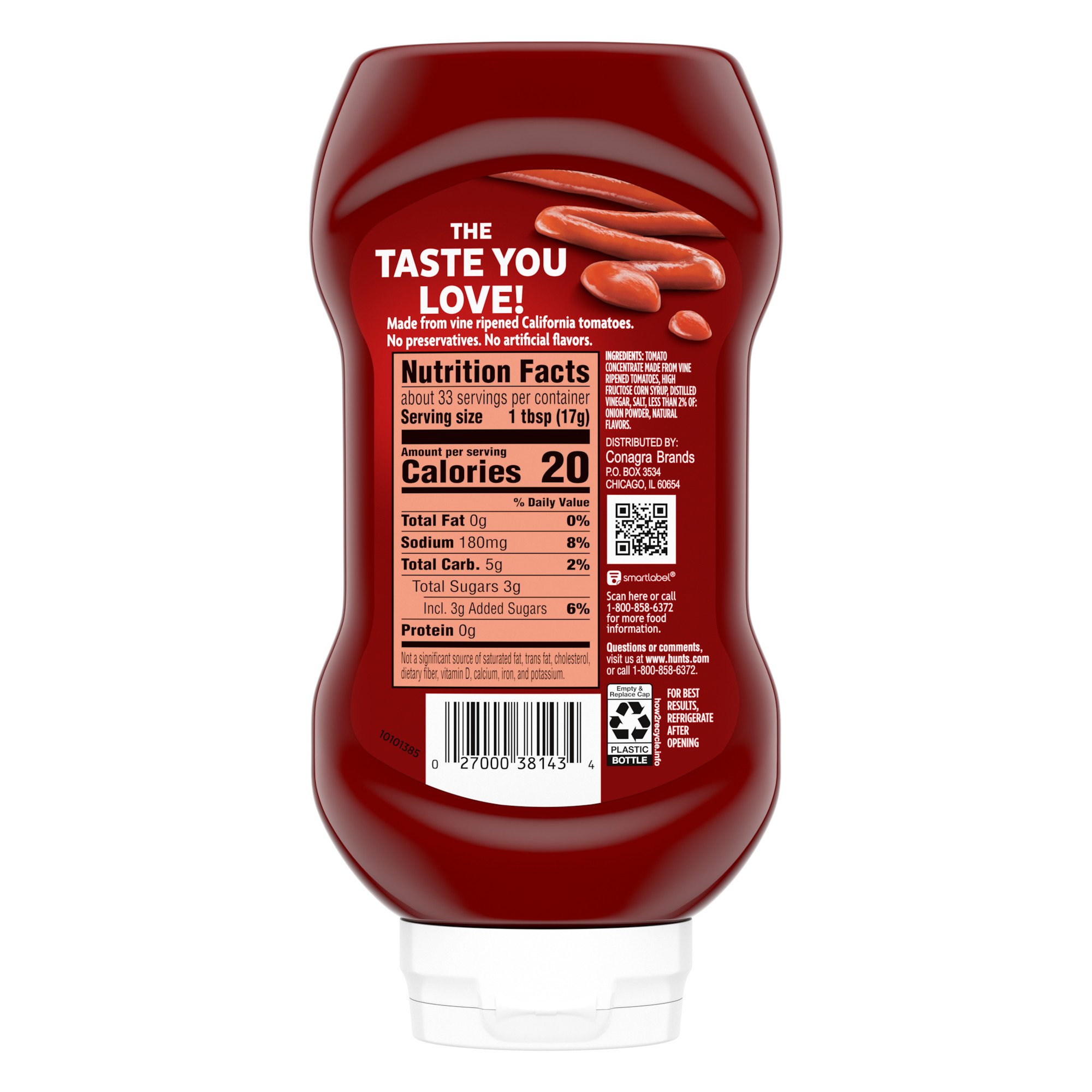 Hunt's Tomato Ketchup - Shop Ketchup At H-E-B