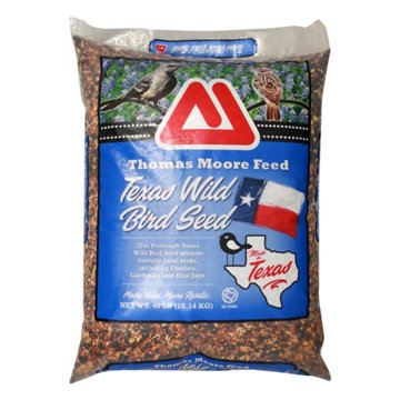 Thomas Moore Feed Texas Wild Bird Seed, 40 lb