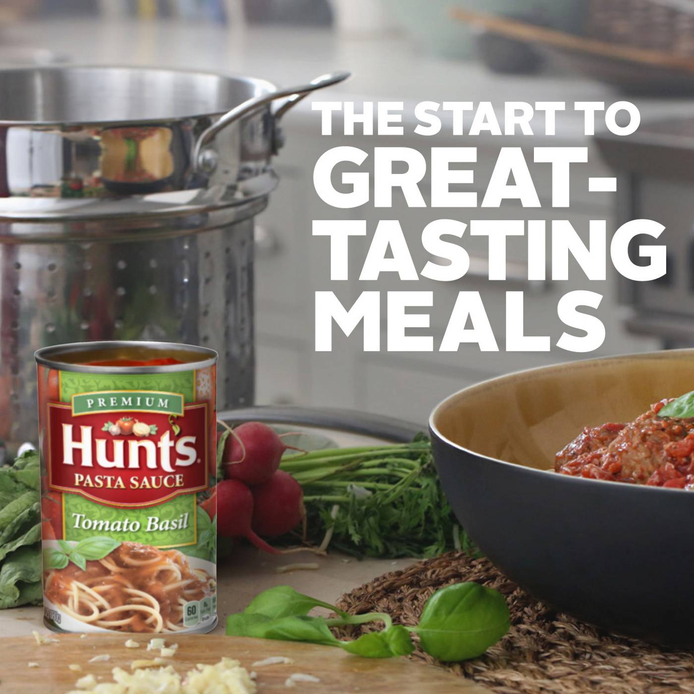 Hunt's Tomato Basil Pasta Sauce; image 6 of 7