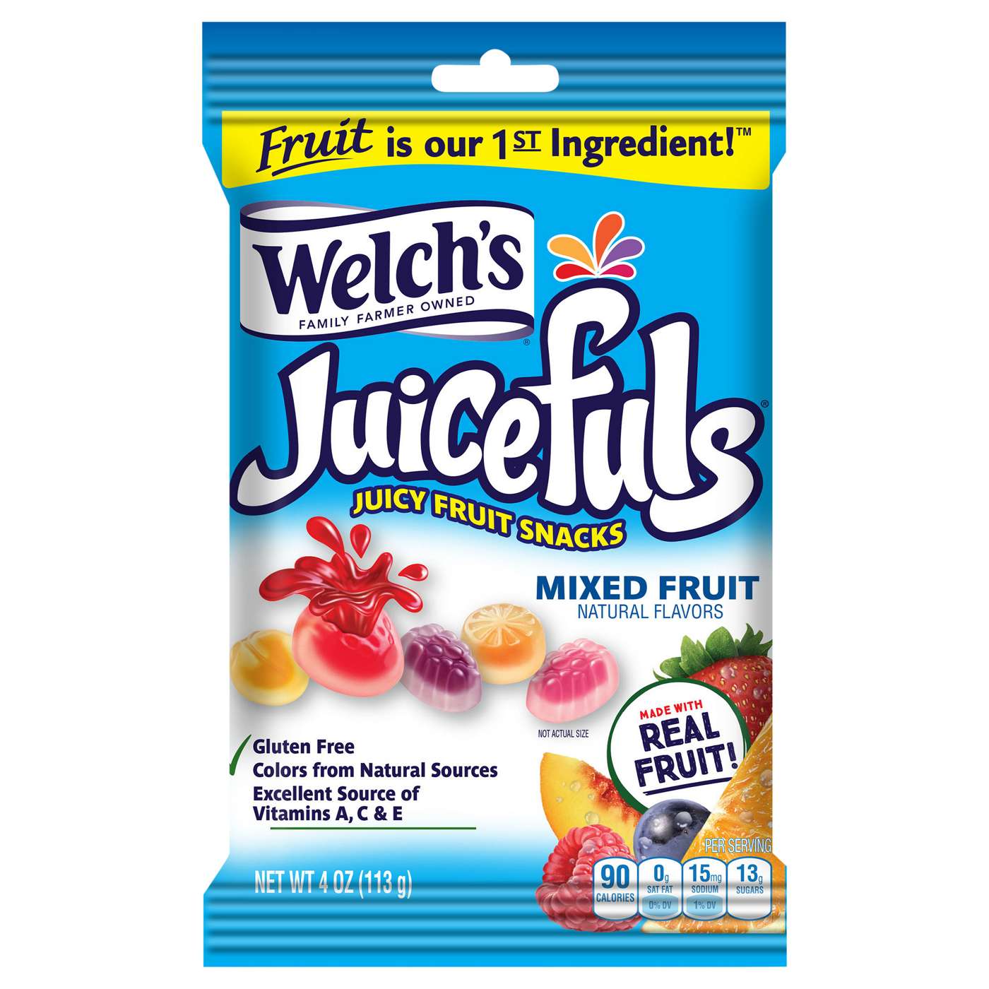 Welch's Juicefuls Mixed Fruit Snacks; image 1 of 4