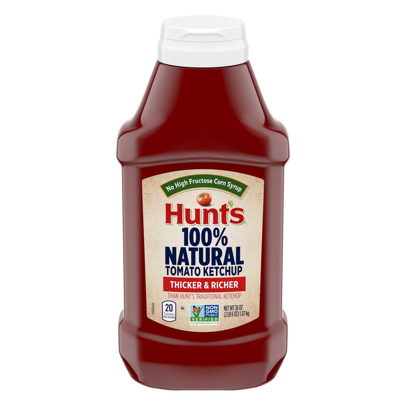 Hunt's Thicker & Richer Tomato Ketchup; image 1 of 7