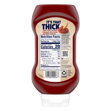 Hunt's Thicker & Richer Tomato Ketchup, 20 oz