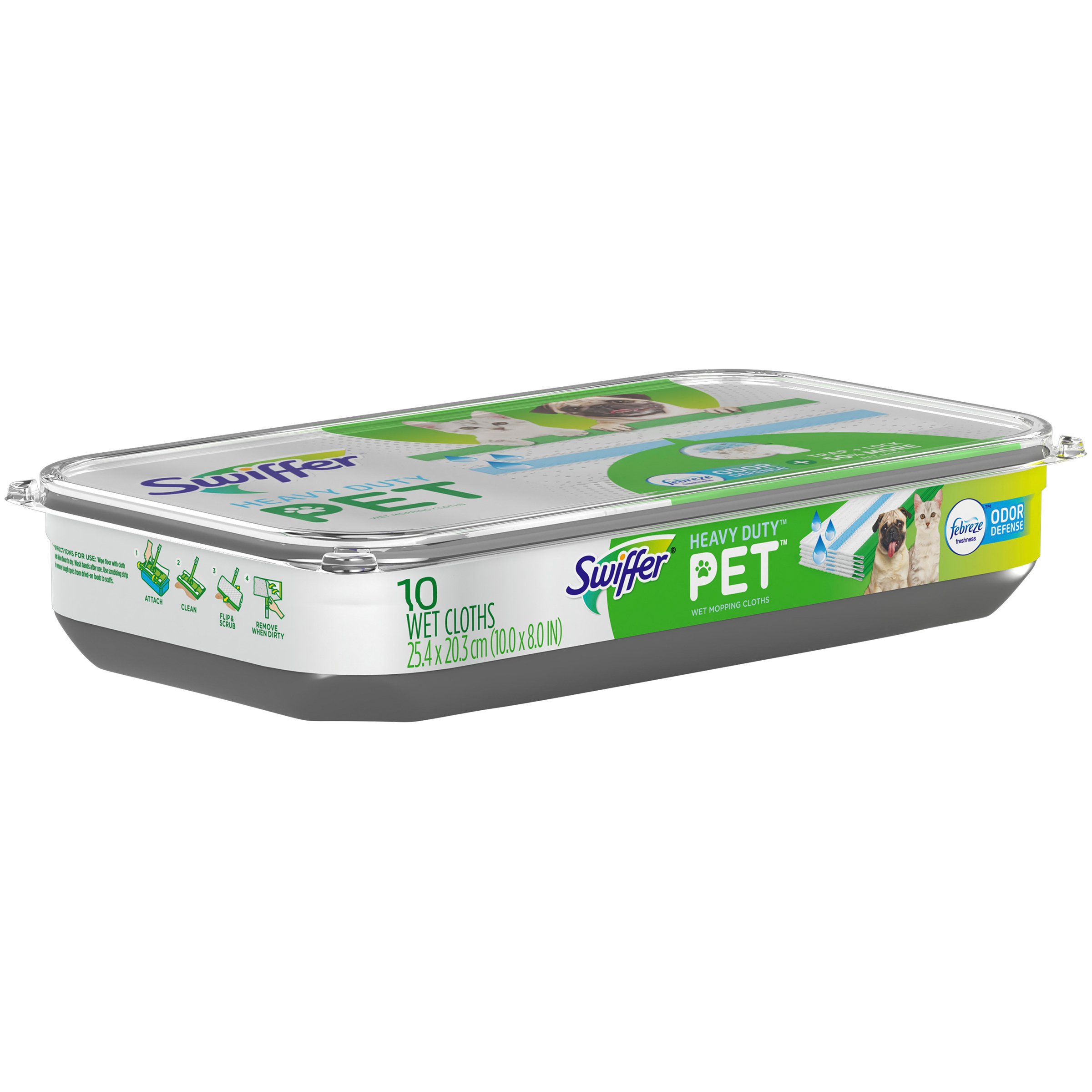 Swiffer Heavy Duty Pet Wet Mopping Cloths Shop All purpose cleaners