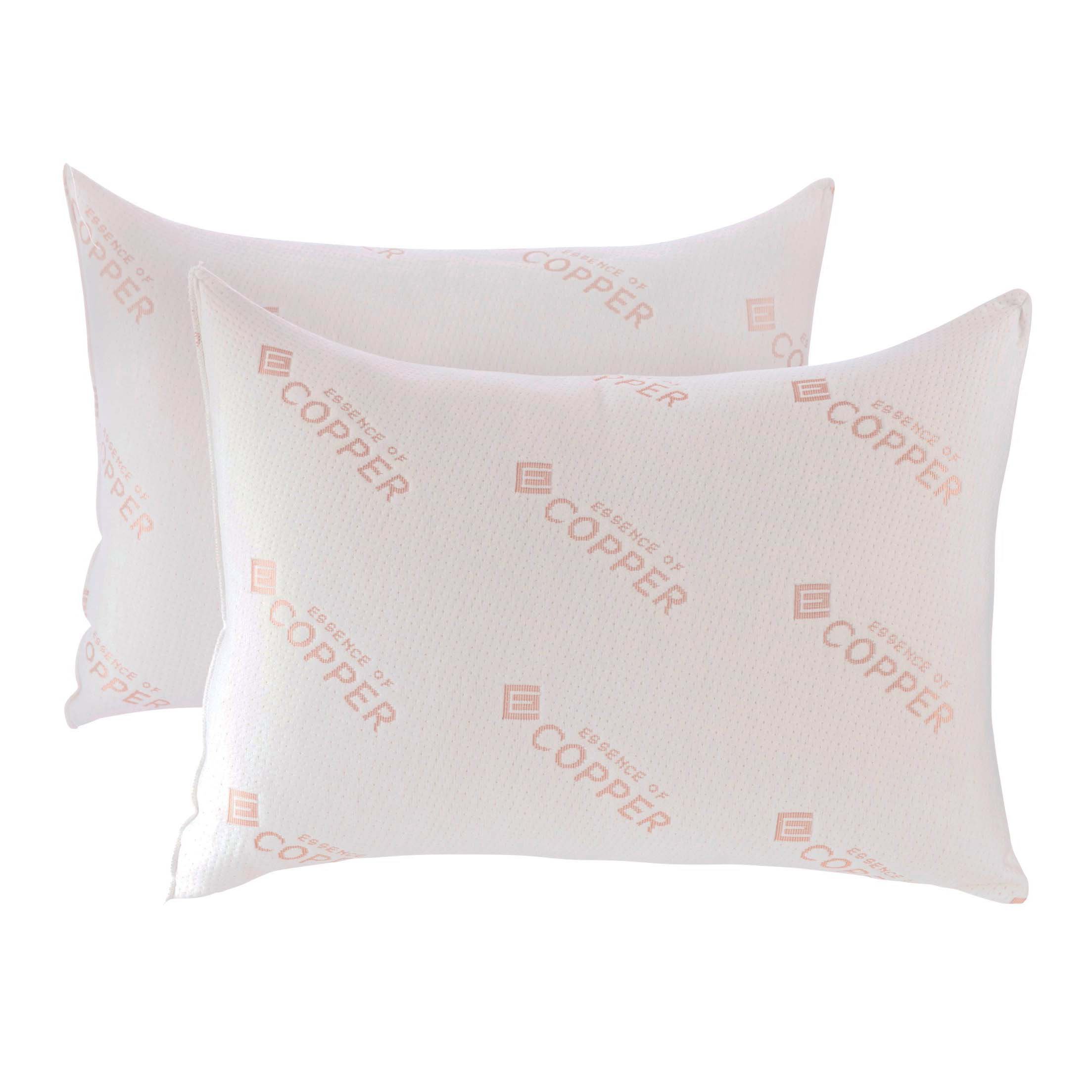 Essence of Copper Jumbo Pillow Twin Pack Shop Pillows at HEB