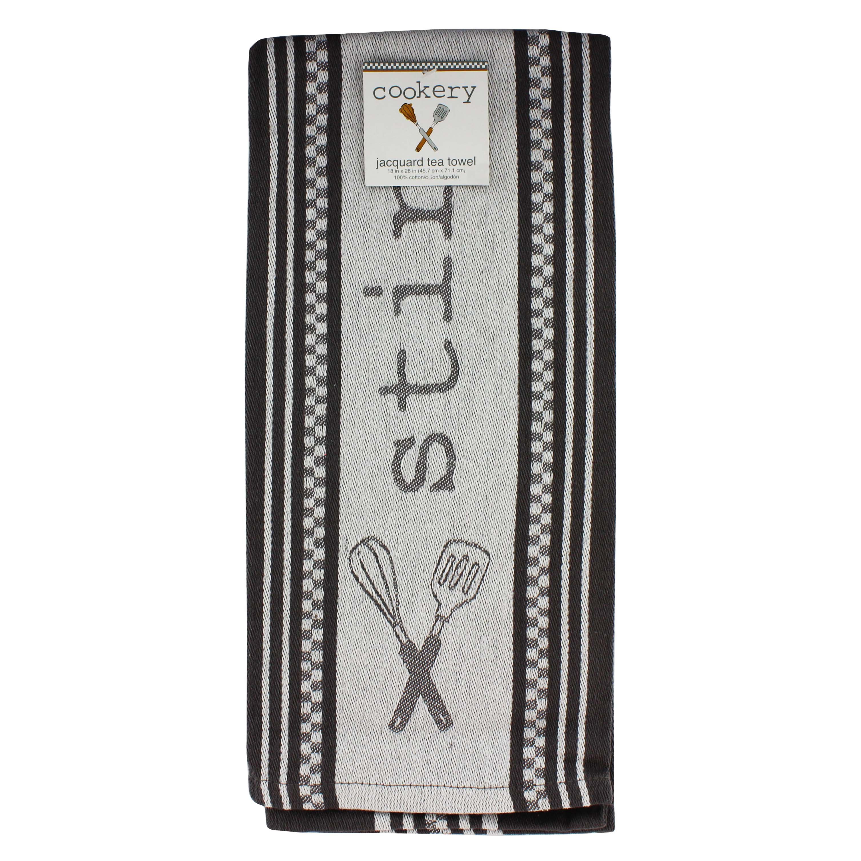 Kay Dee Designs Steel Jacquard Towel Shop Kitchen & Dining at HEB