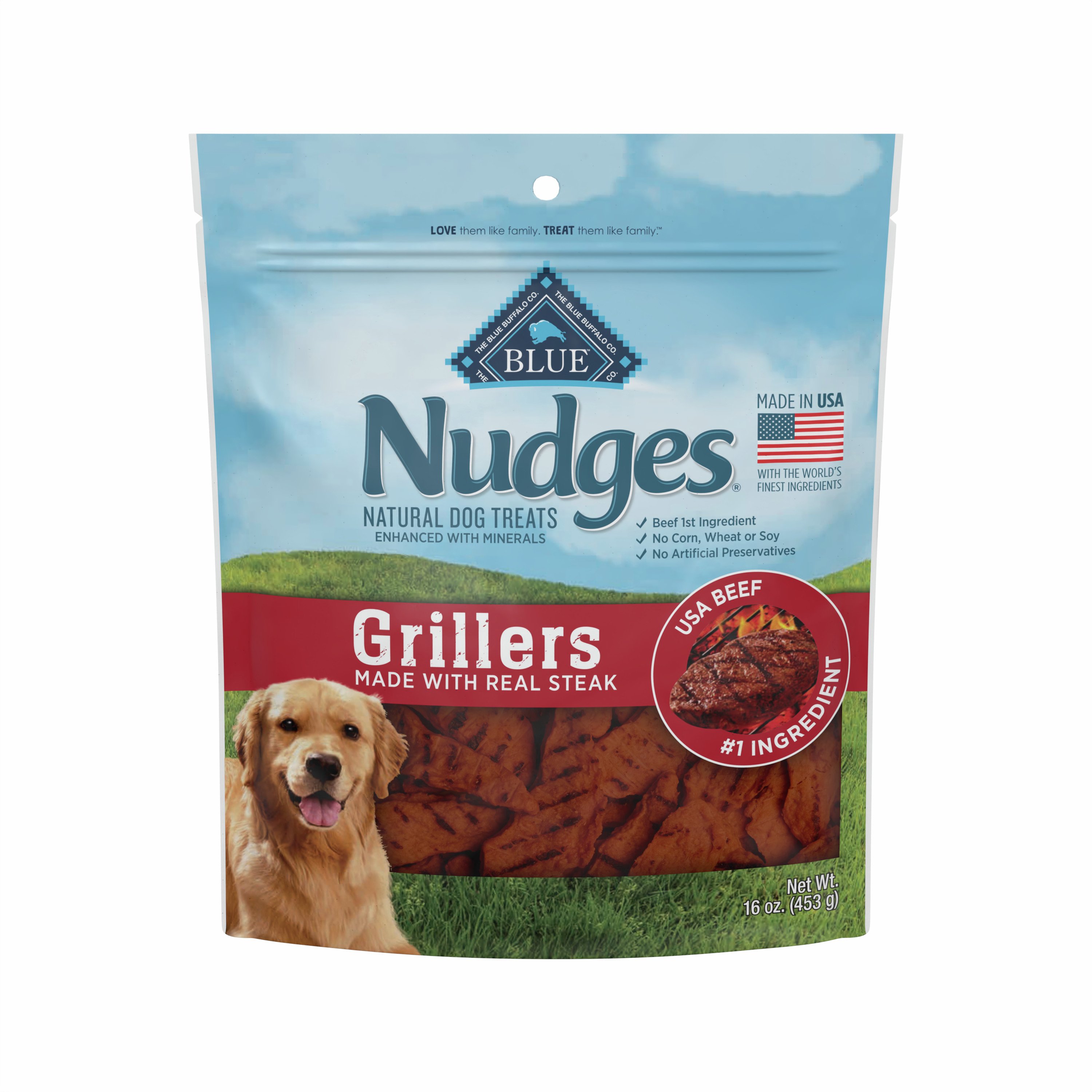 Nudges Grillers with Real Steak Dog Treats Shop Dogs at HEB