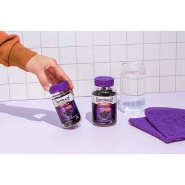 Sambucol Advanced Black Elderberry with Vitamin C & Zinc Immunity Gummies, 30 ct