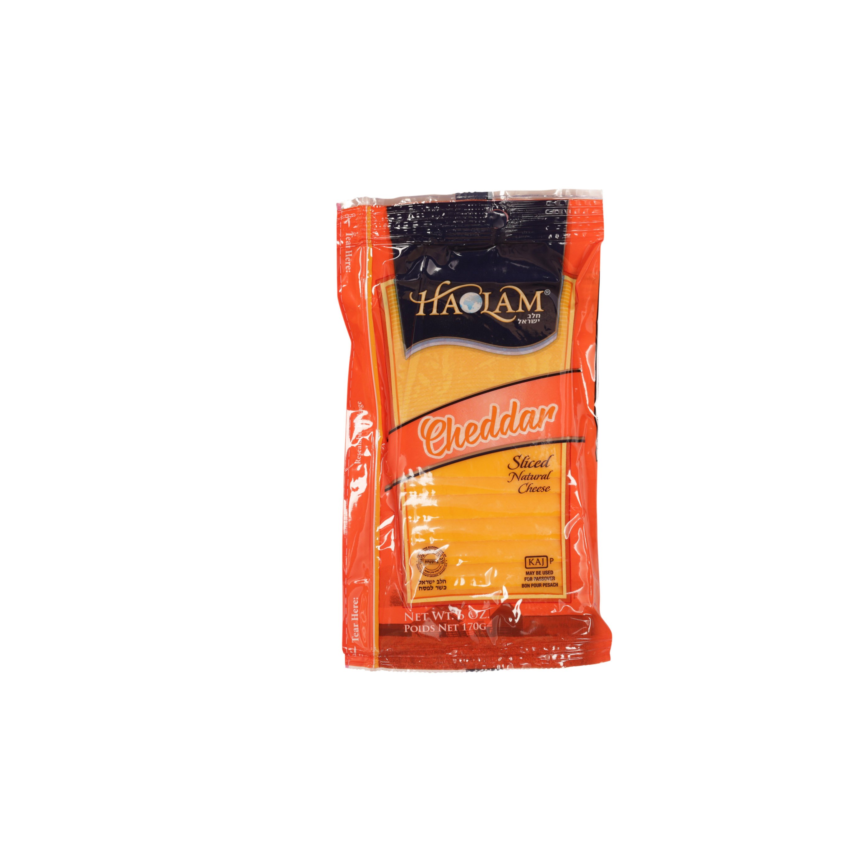 Haolam Natural Cheddar Cheese Sliced Shop Cheese at HEB