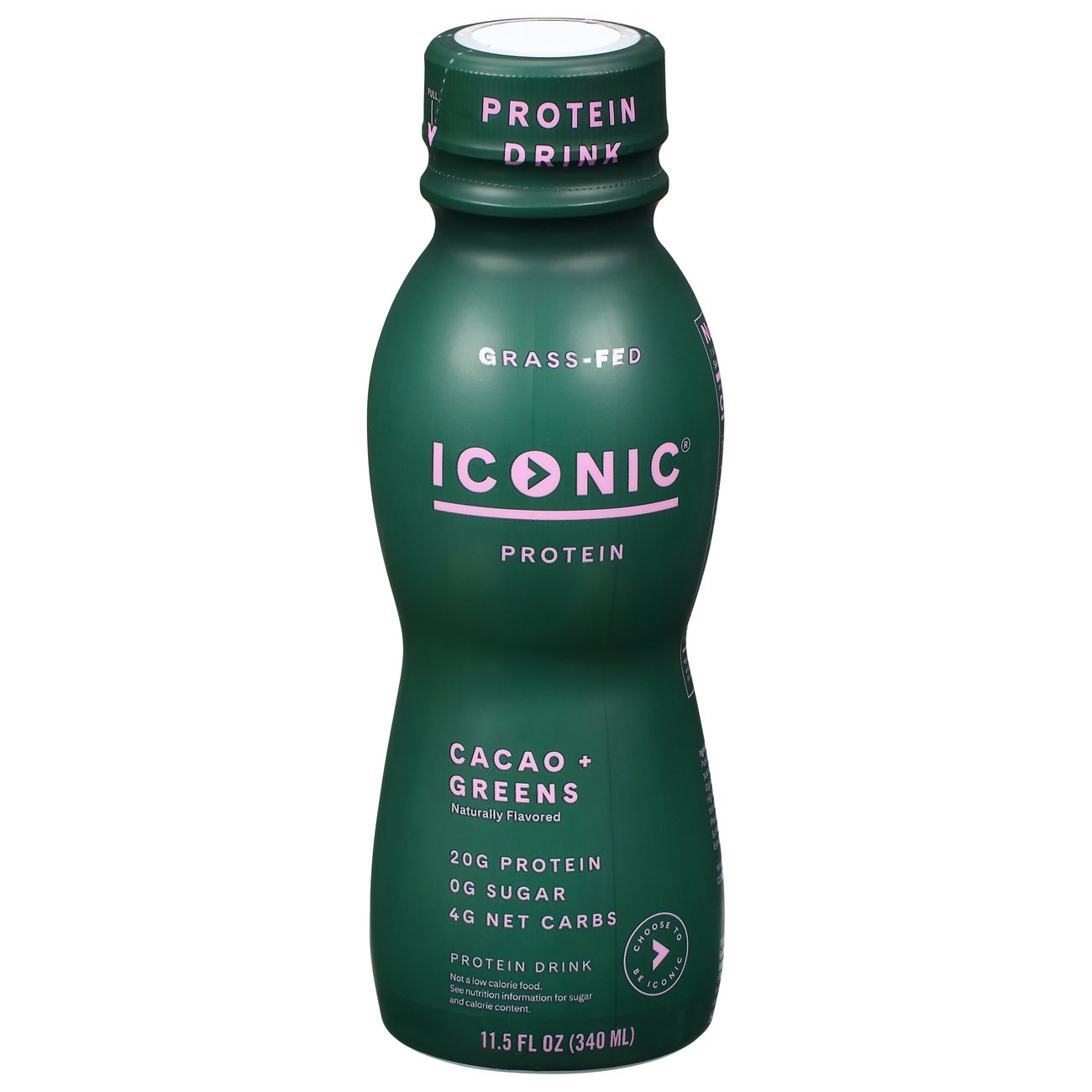 Iconic 20g GrassFed Protein Drink Cacao + Greens Shop Diet