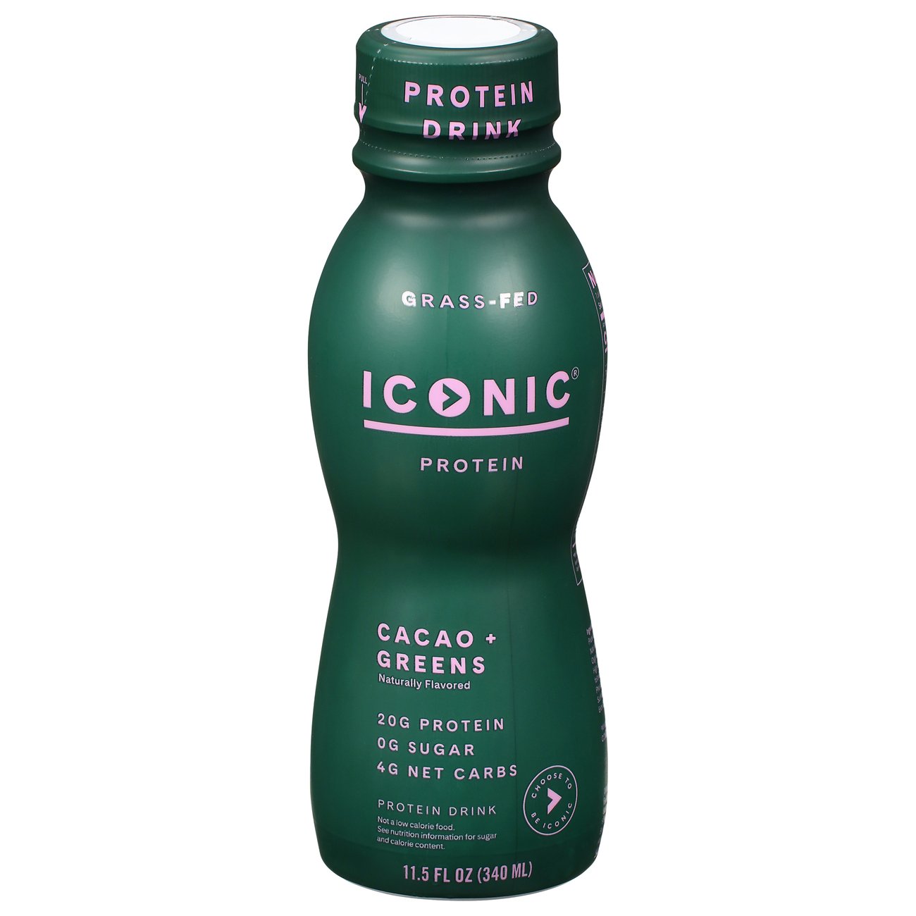 Iconic 20g Grass-Fed Protein Drink - Cafe Latte - Shop Diet & Fitness at  H-E-B