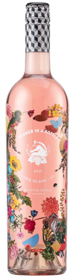 Wolffer Estate Summer in a Bottle Long Island NY Rosé, 750 mL