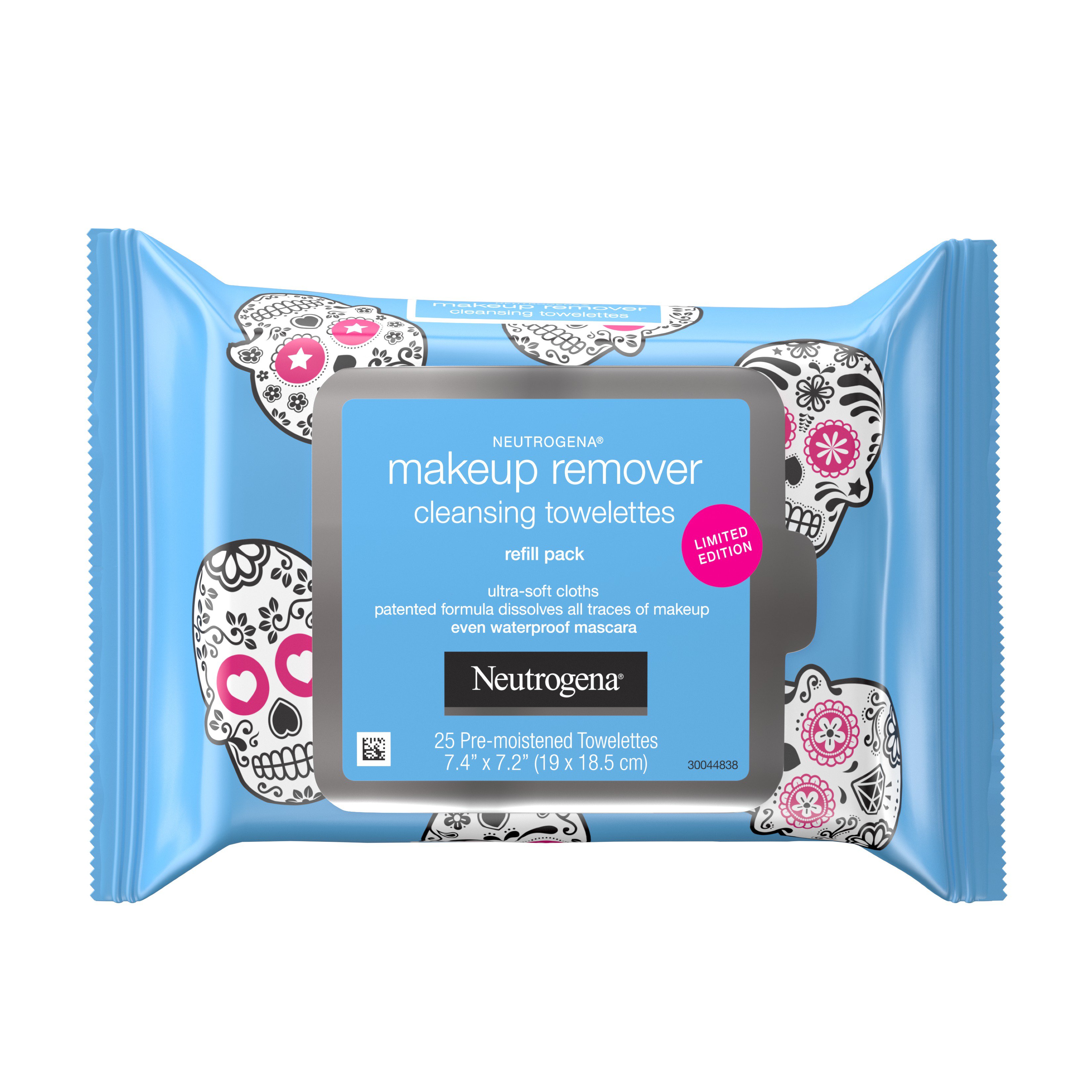 Neutrogena Day Of The Dead Make Up Remover Towelettes Shop Makeup