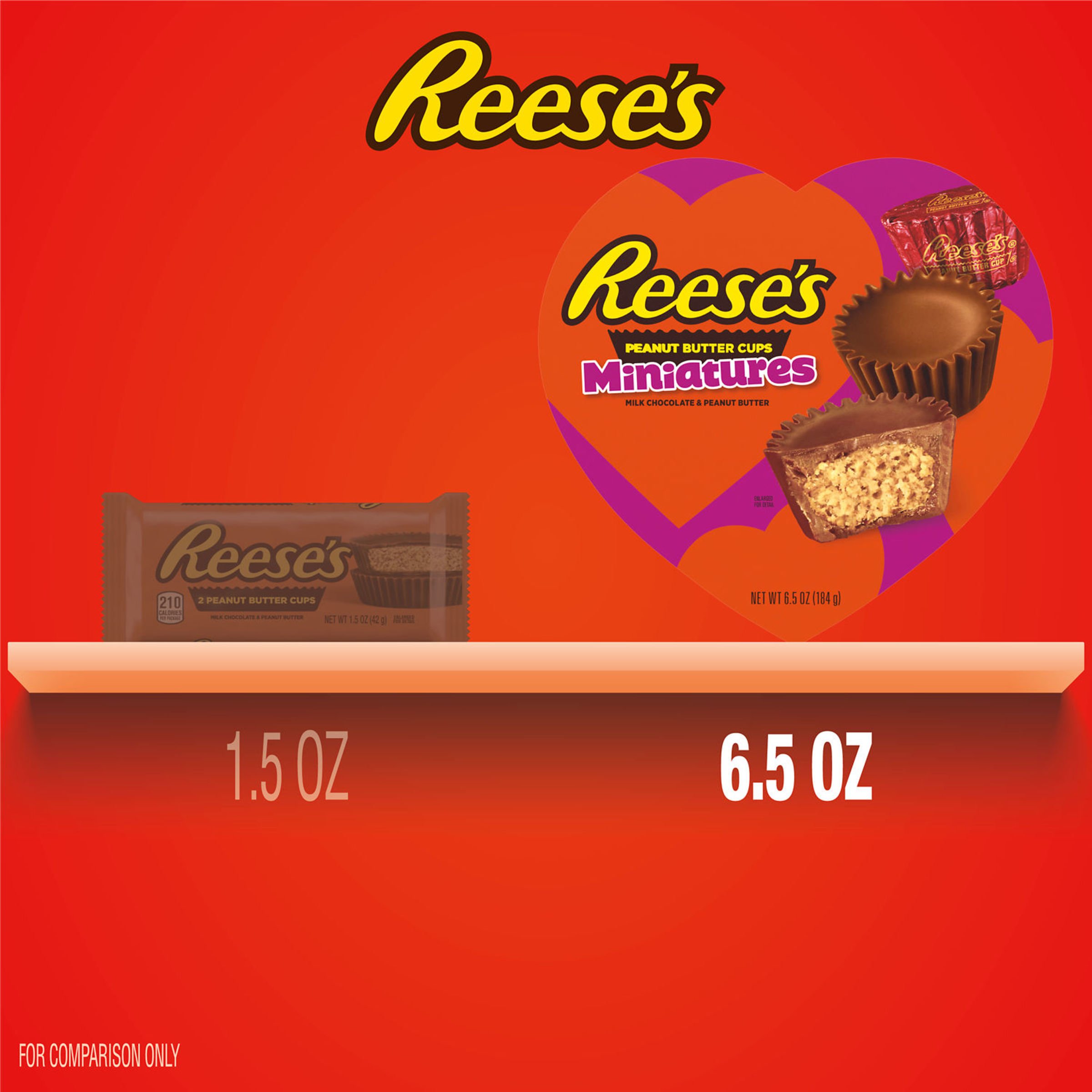 5-Lb Reese’s Valentine’s Day Heart Shaped Chocolate Peanut Butter Cups...