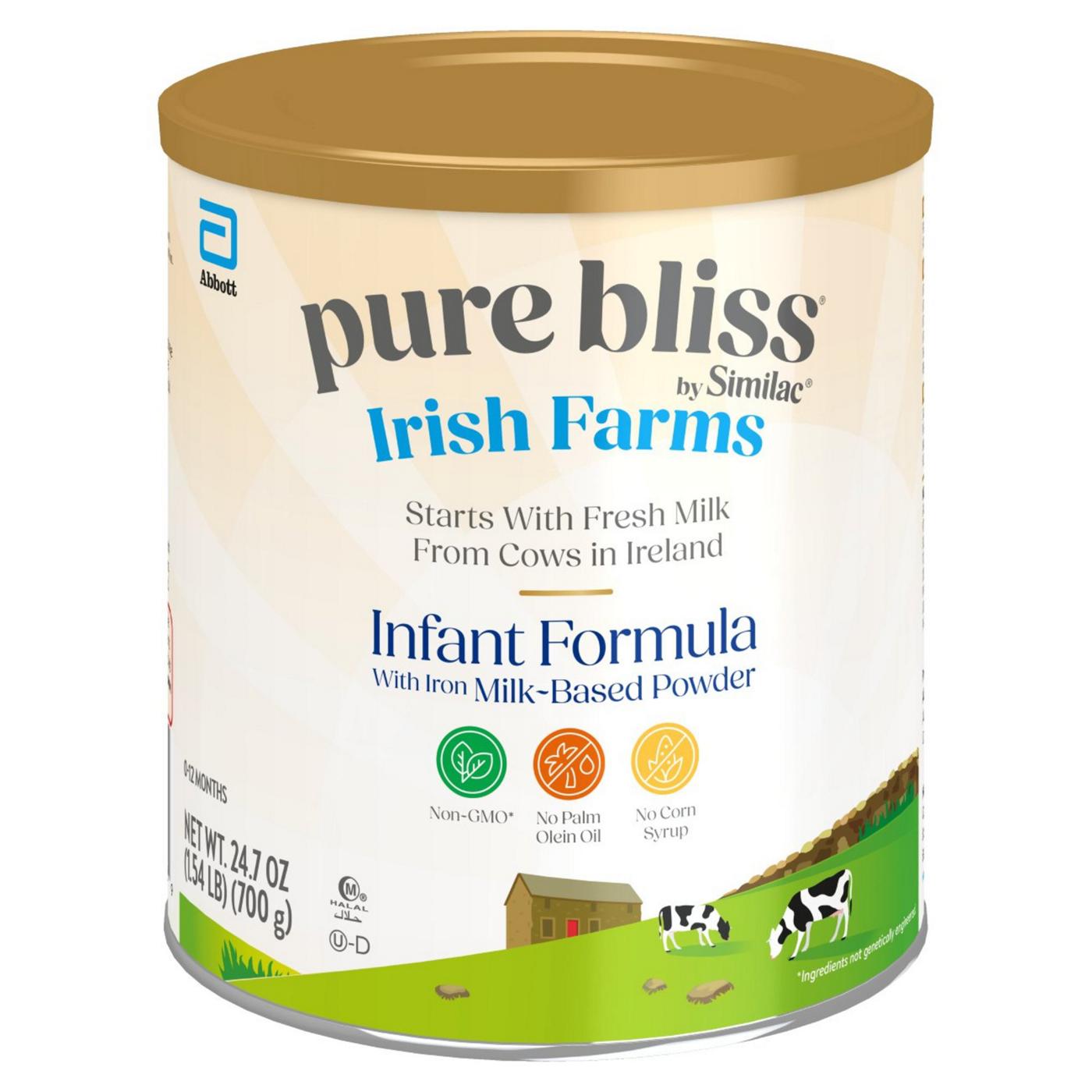 Similac Pure Bliss Irish Farms Infant Formula Powder; image 7 of 12