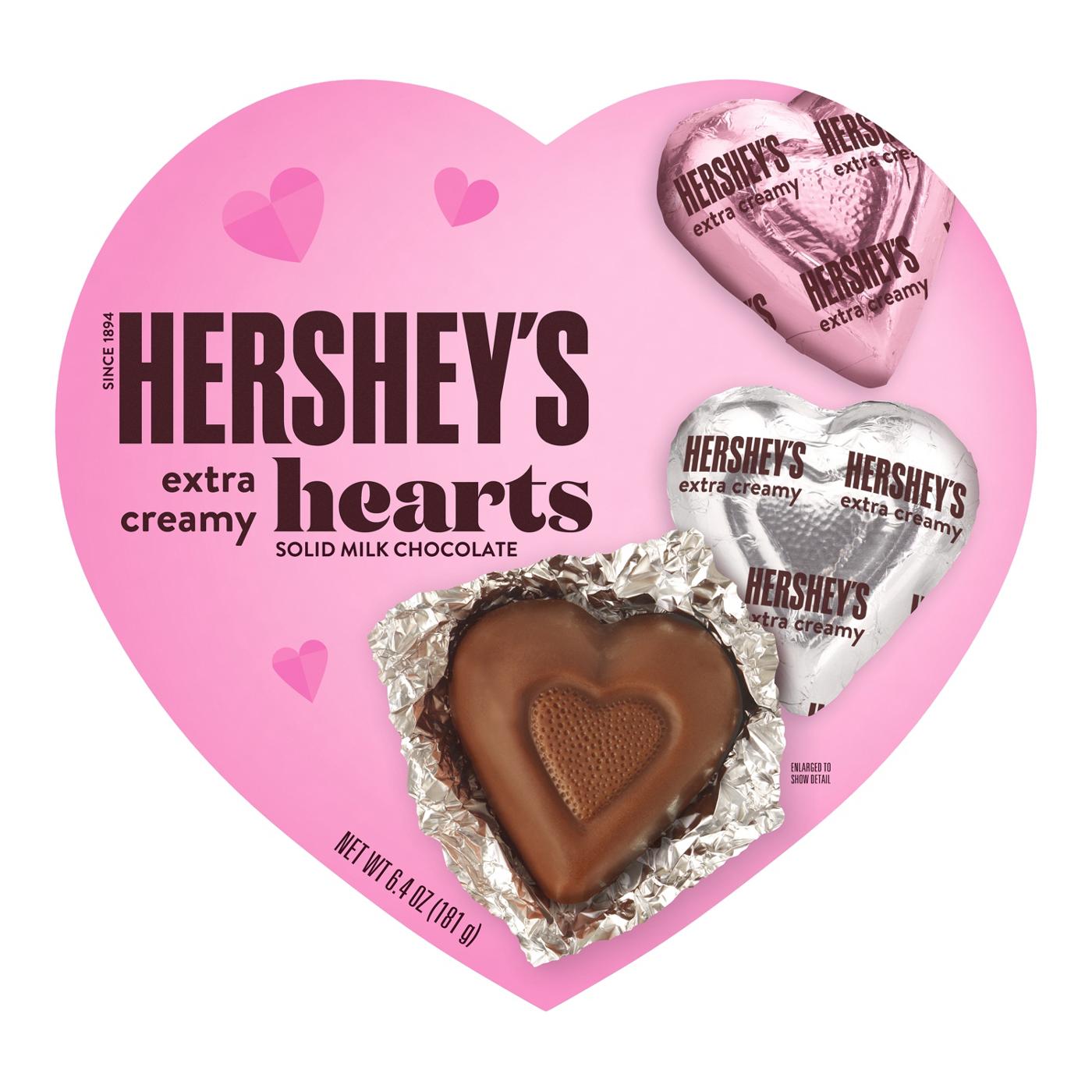 Hershey's Milk Chocolate Hearts Valentine's Gift Box - Shop Candy