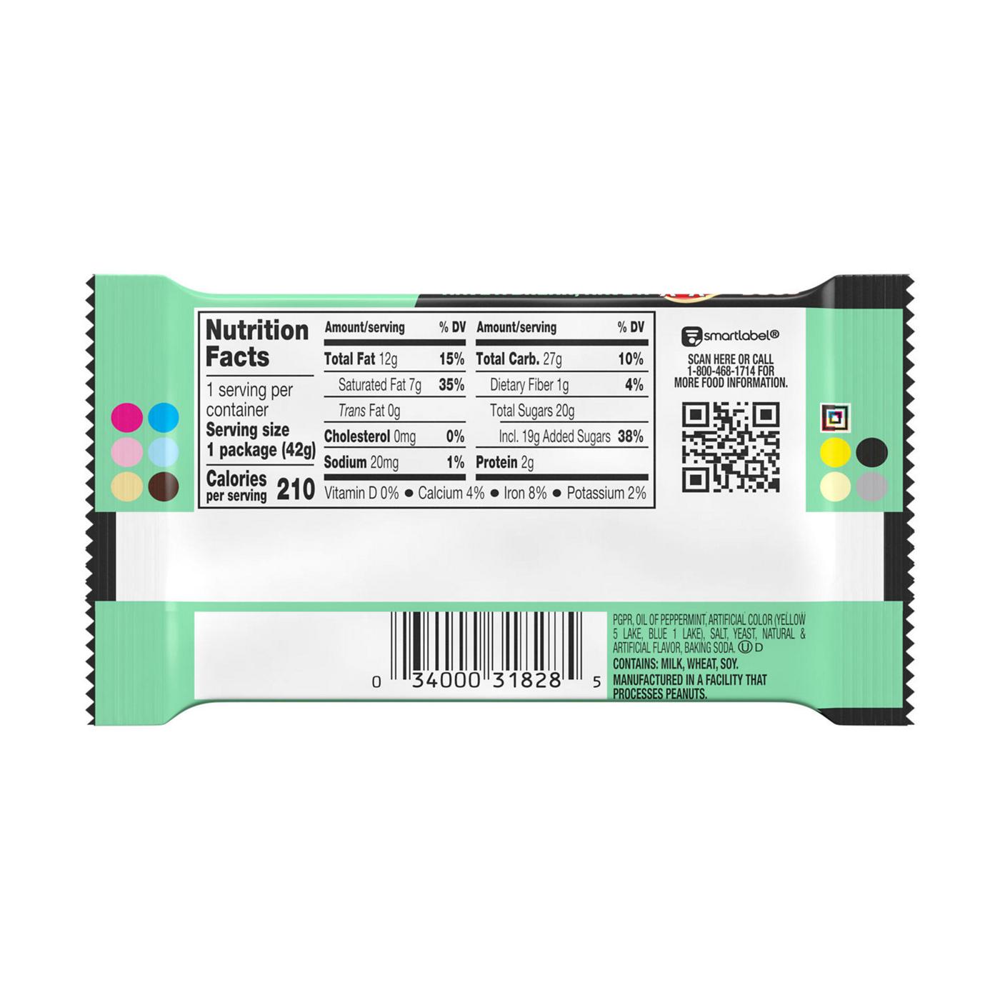 Kit Kat Duos Mint & Dark Chocolate Candy Bar; image 6 of 6